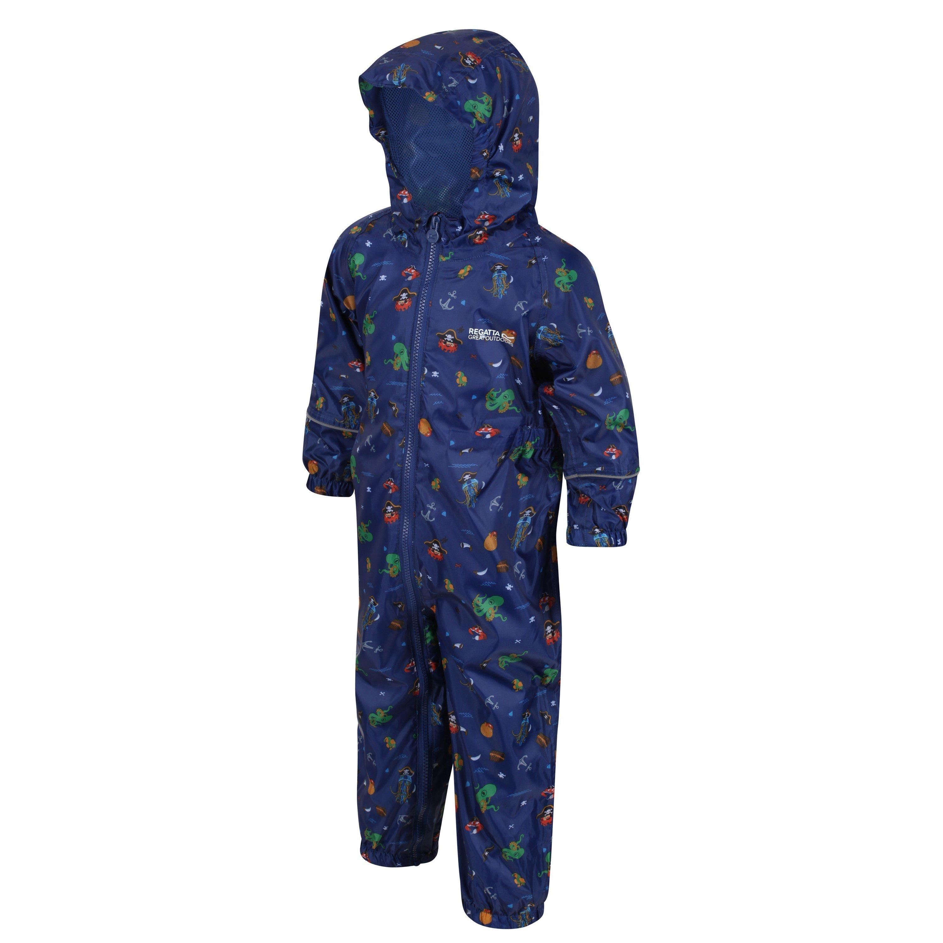 NewRylPirate - Regatta - Unisex Kids' Pobble Waterproof Snowsuit - 3