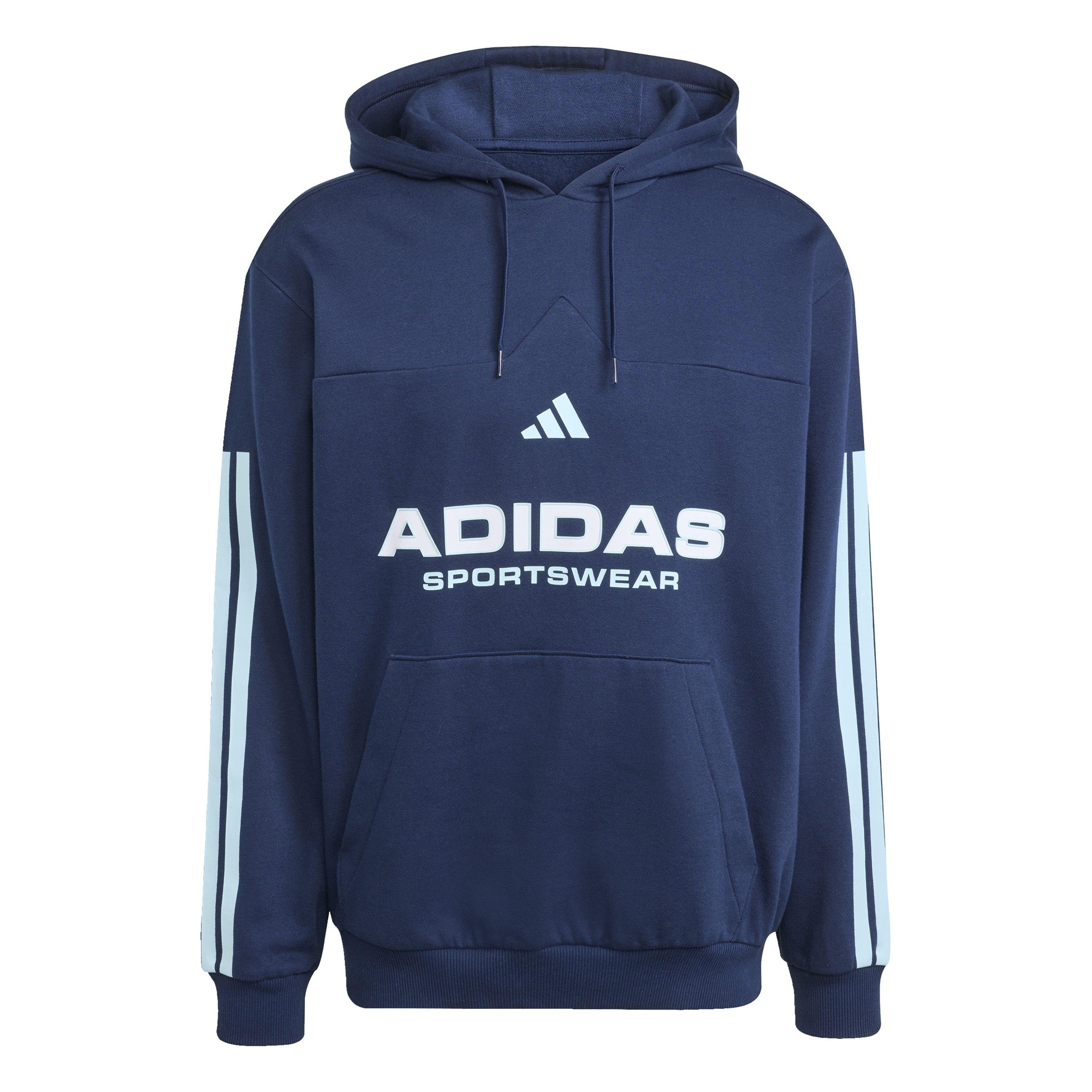 Adidas Men's House Of Tiro Nations Pack Hoodie Adults - Lt Blue/White - 2XL