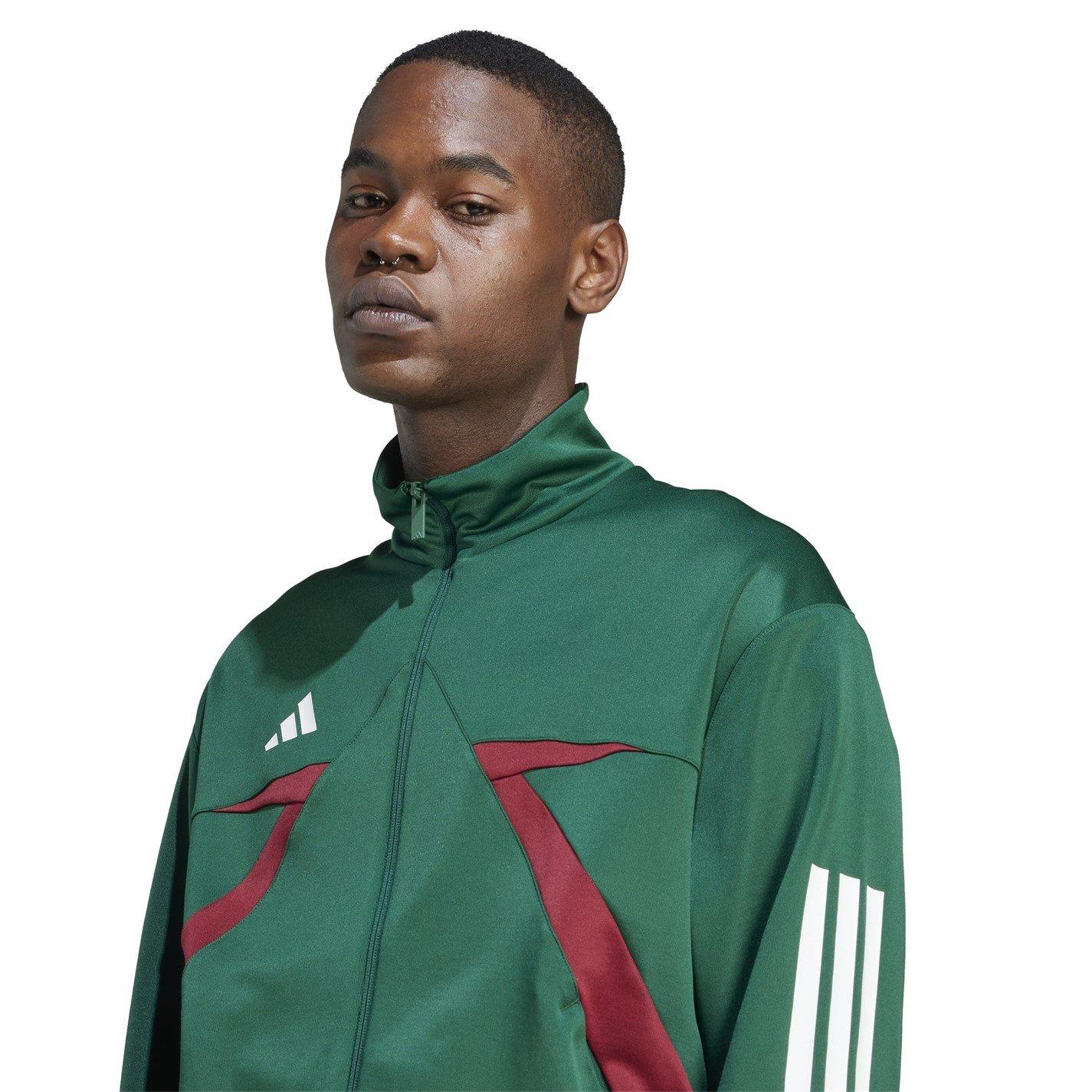Adidas Men's House Of Tiro Nations Pack Track Top Adults - Grn/Burg/Wte - XL