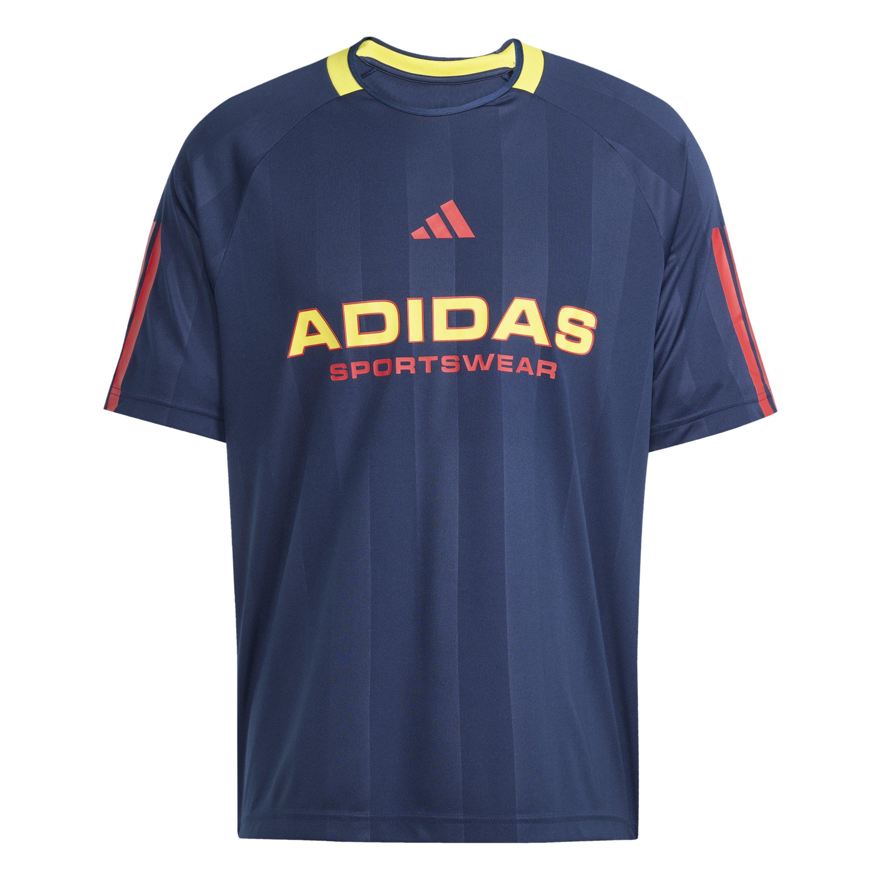 Adidas Men's House Of Tiro Nations T-Shirt Adults - Navy/Red - 2XL