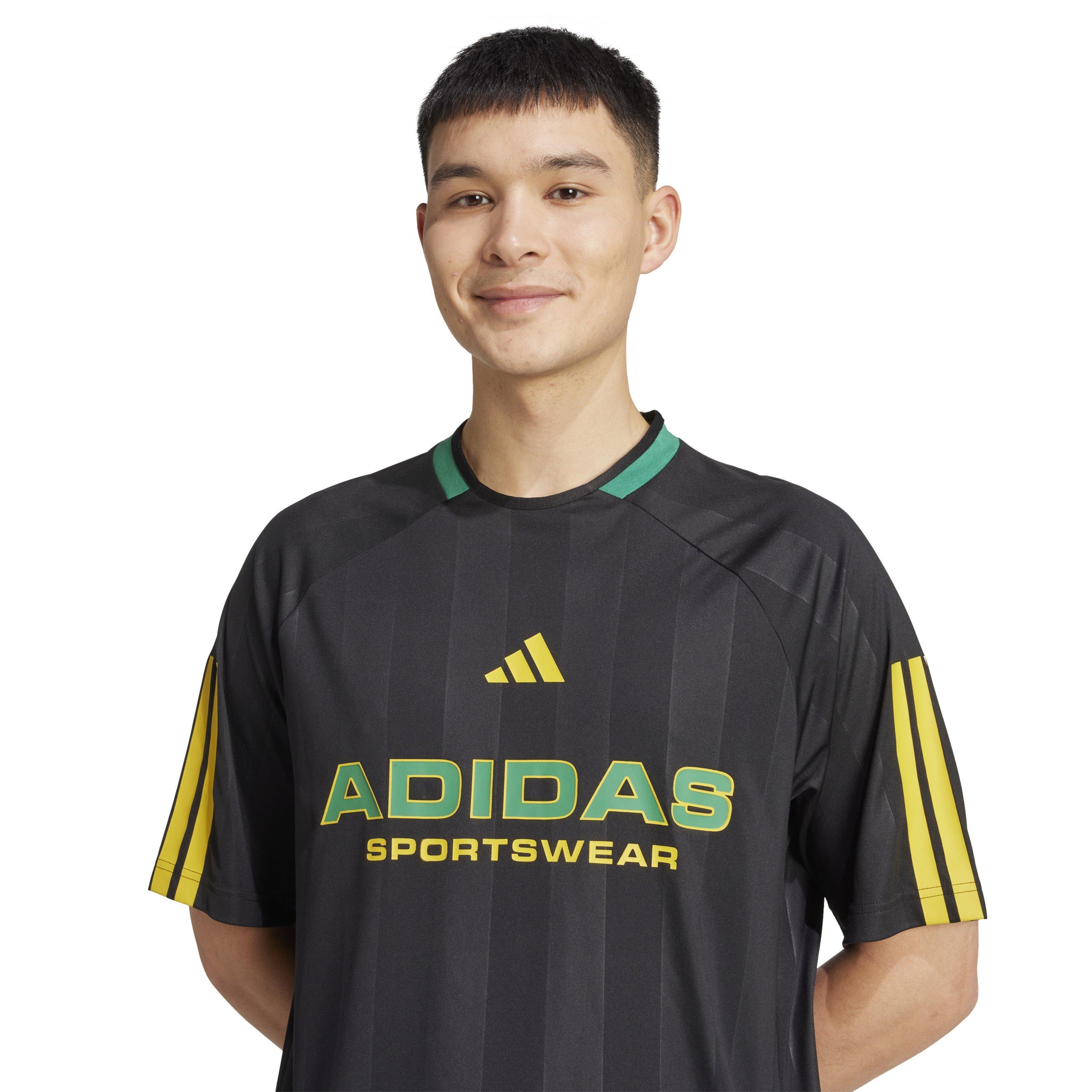 Schwarz/Gold - adidas - House of Tiro Nations T-Shirt Adults - 4