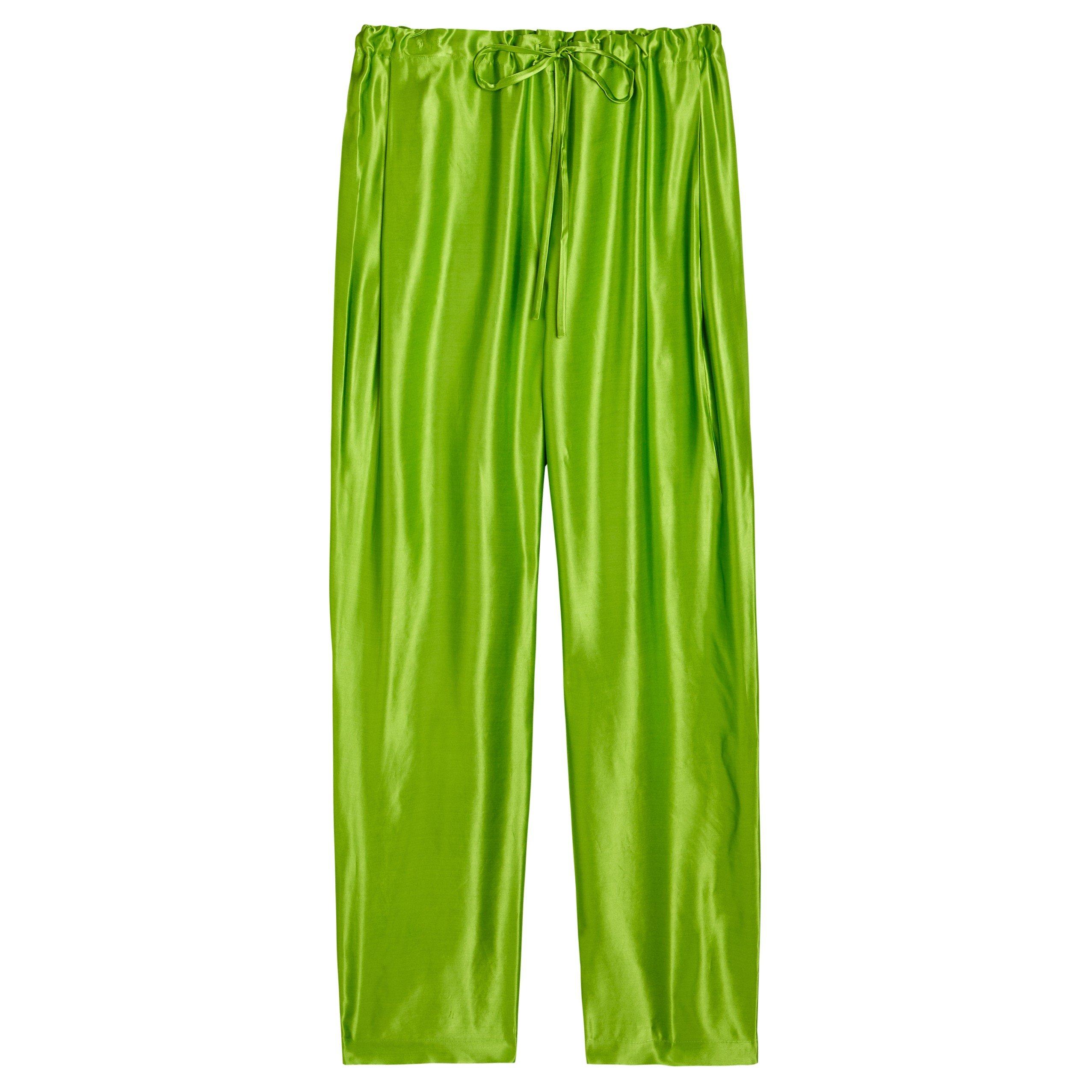 GREEN - Khaite - Women's Rohen Straight Leg Trousers - 1