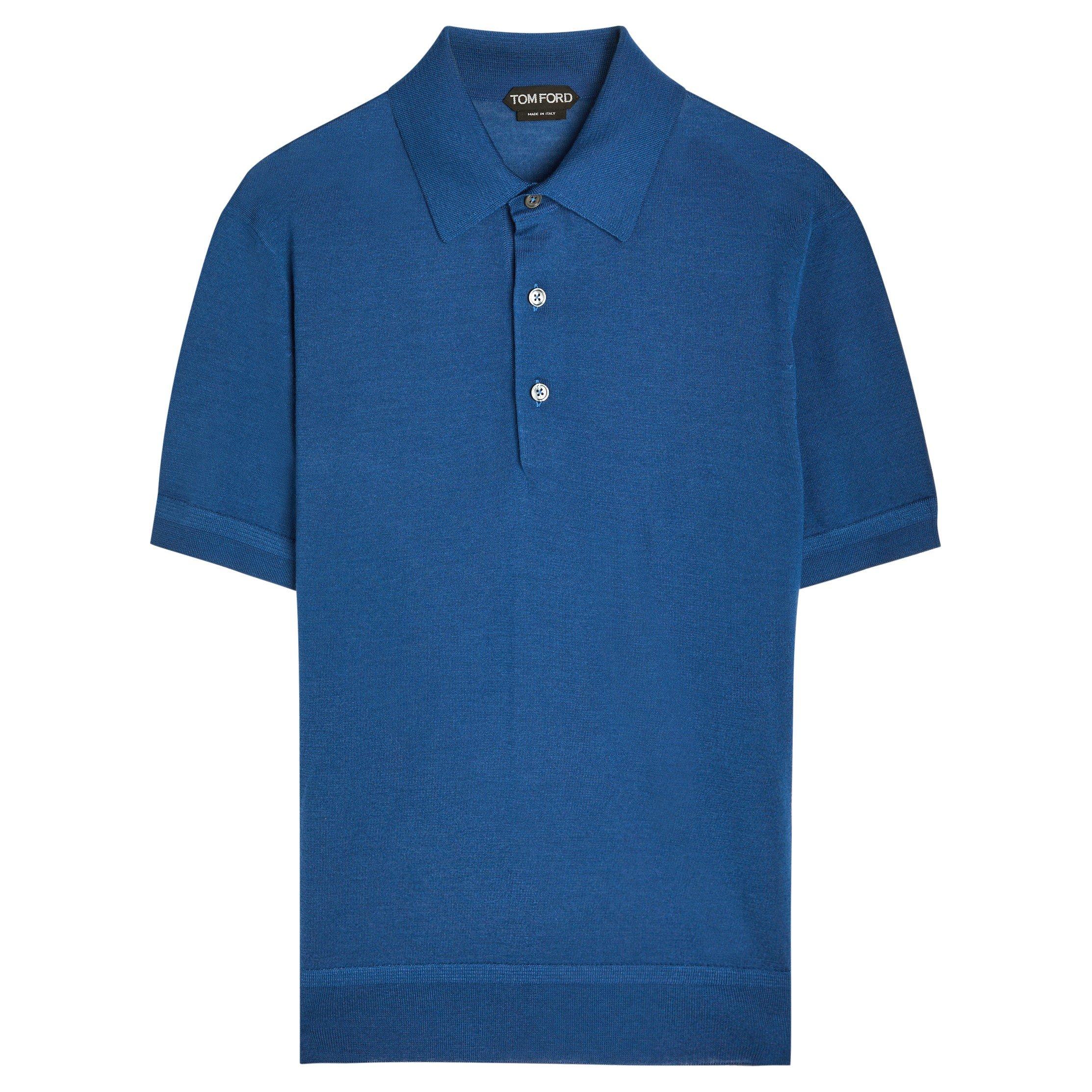 BLUE - Tom Ford - TOM FORD GAUGE CASHMERE SILK S - 1