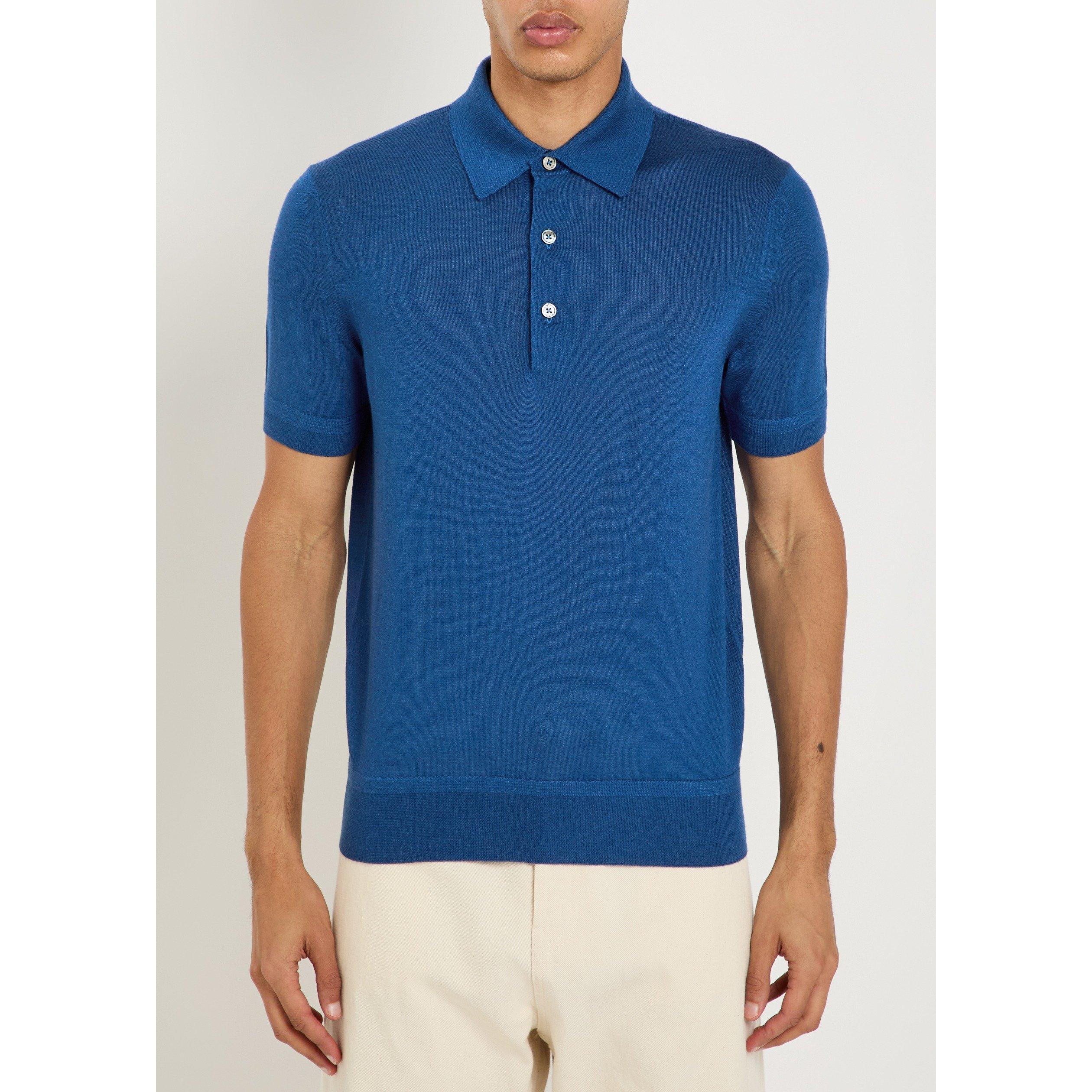 BLUE - Tom Ford - TOM FORD GAUGE CASHMERE SILK S - 2