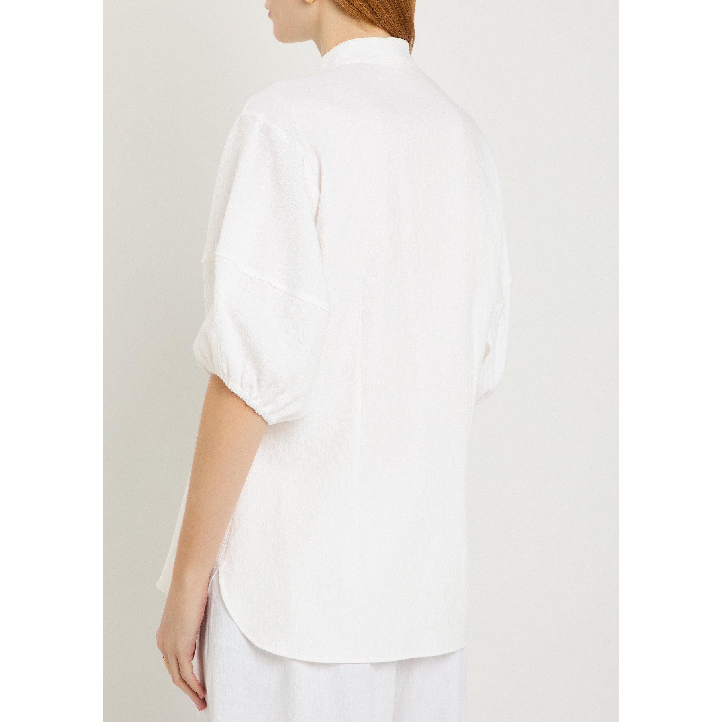 WHITE - Stella McCartney - Balloon Sleeve Shirt - 3
