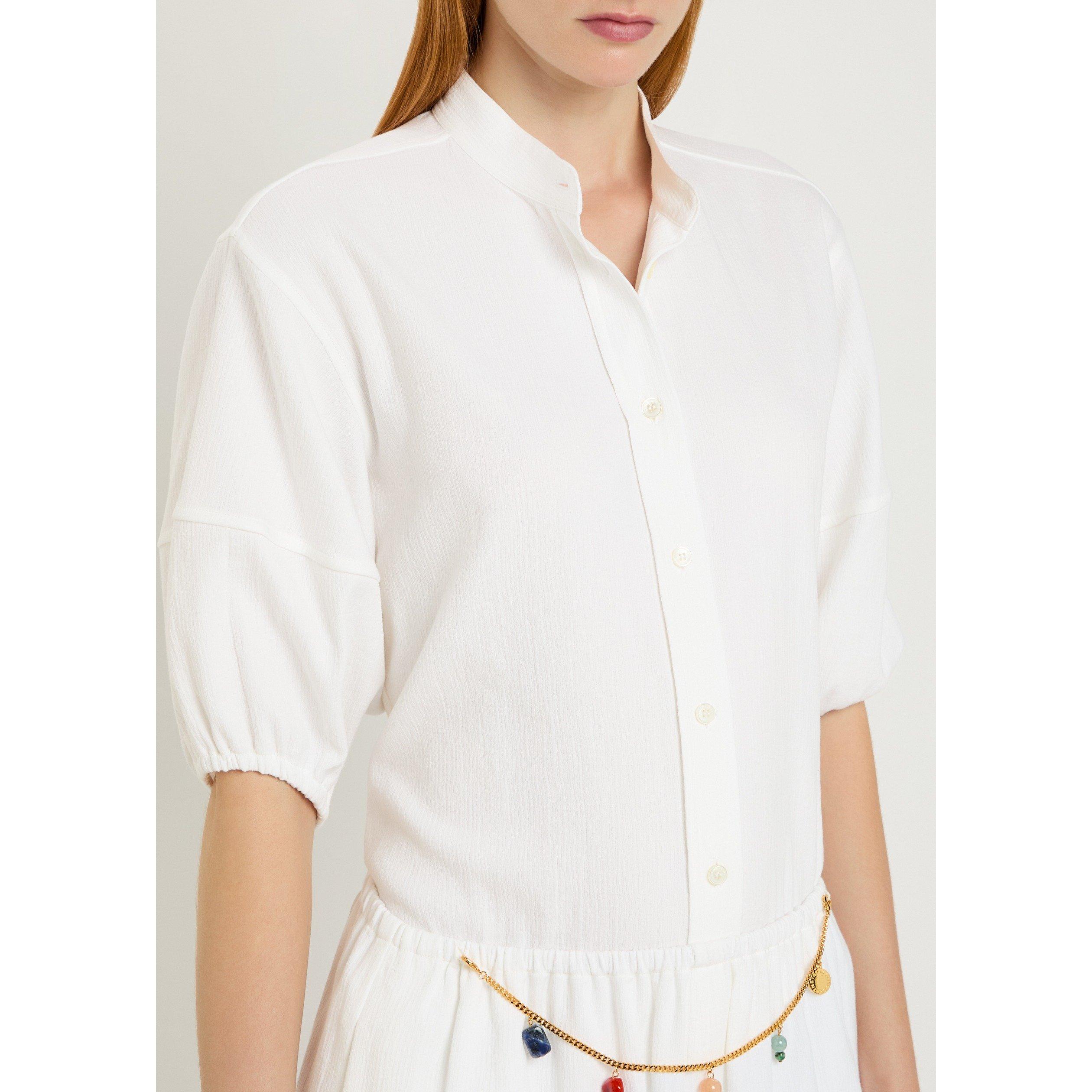 WHITE - Stella McCartney - Balloon Sleeve Shirt - 4