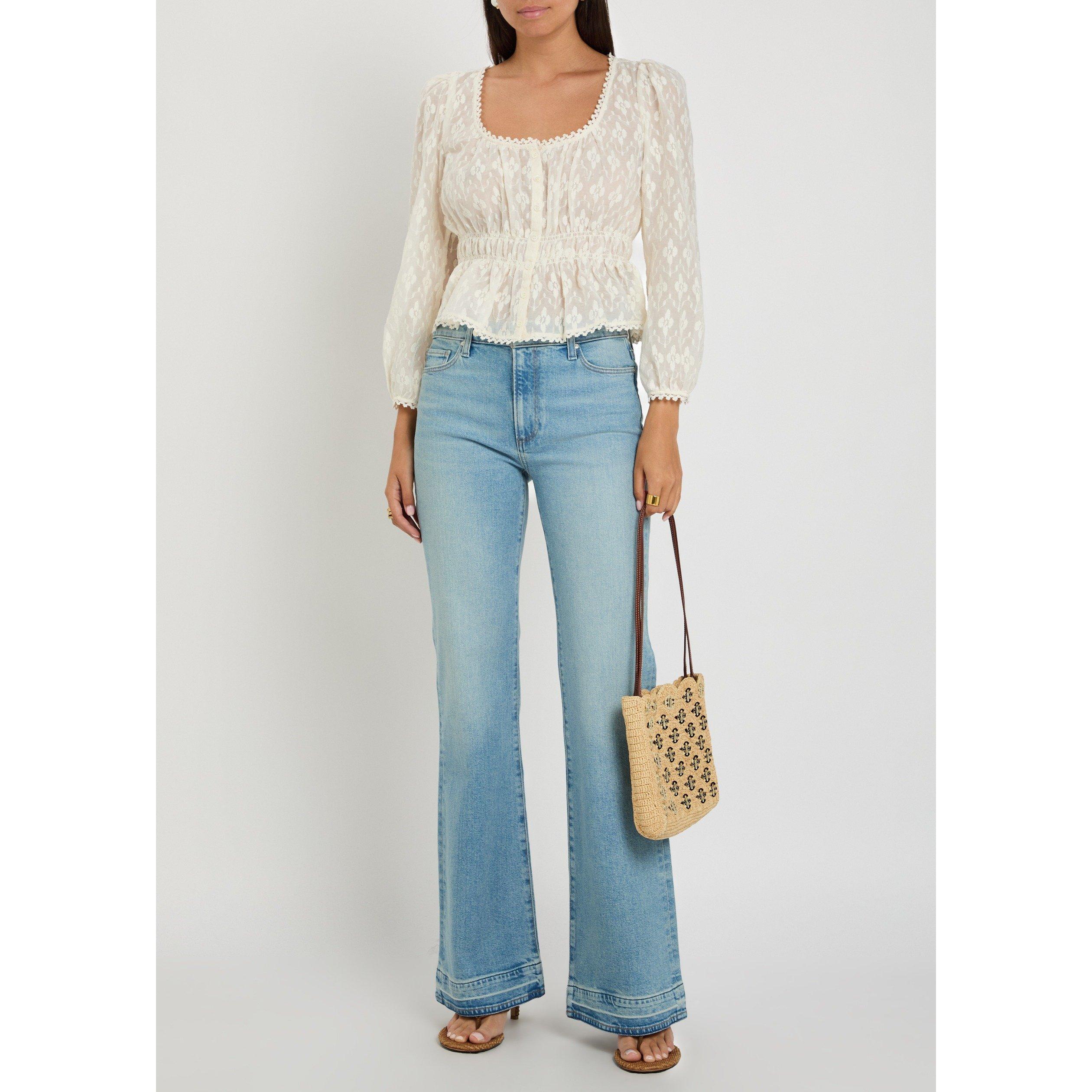 WHITE - Paige - JAY BLOUSE - ANTIQUE WHITE - 5
