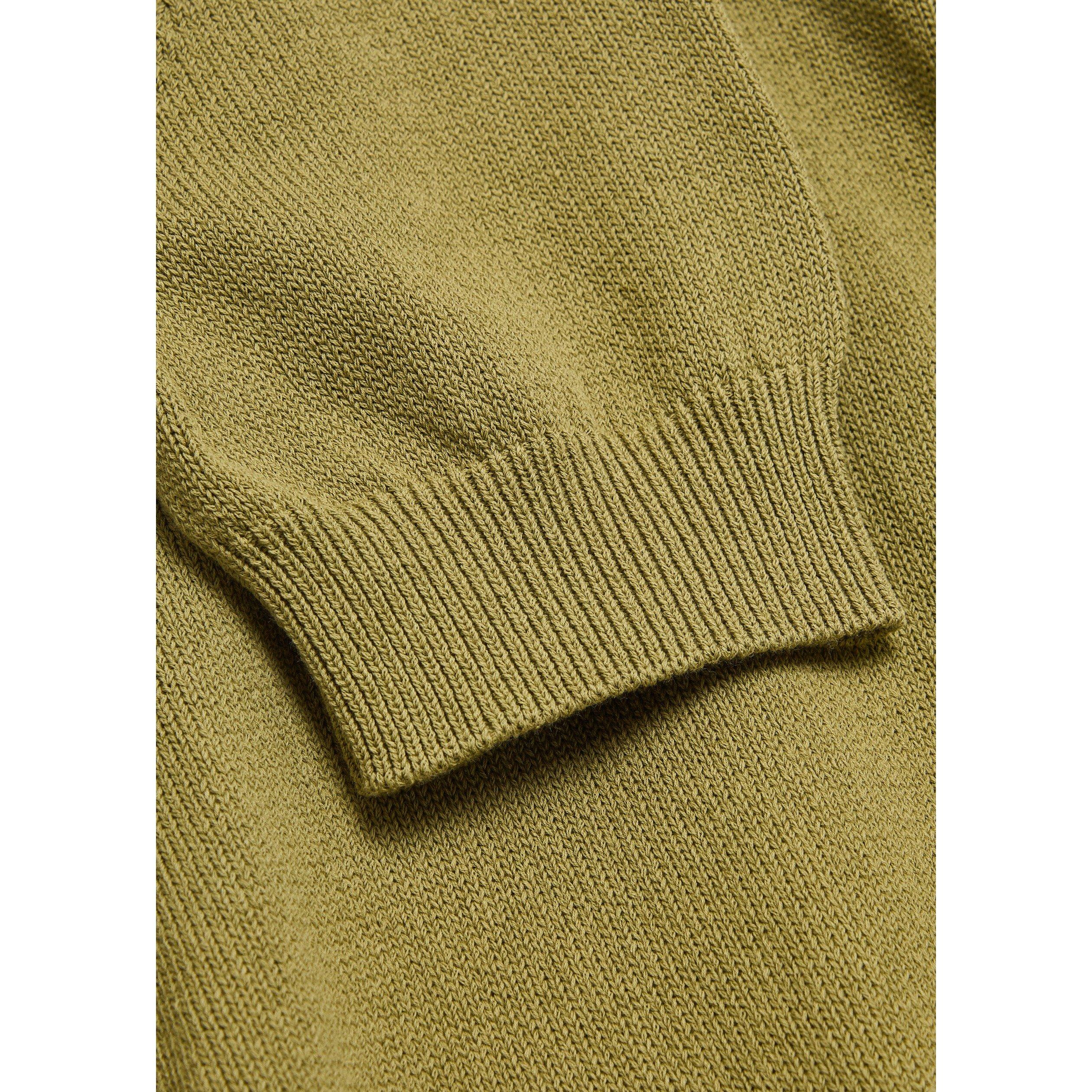 KHAKI - Drakes - Men's Cotton Slim-Fit Short-Sleeve Polo - 4