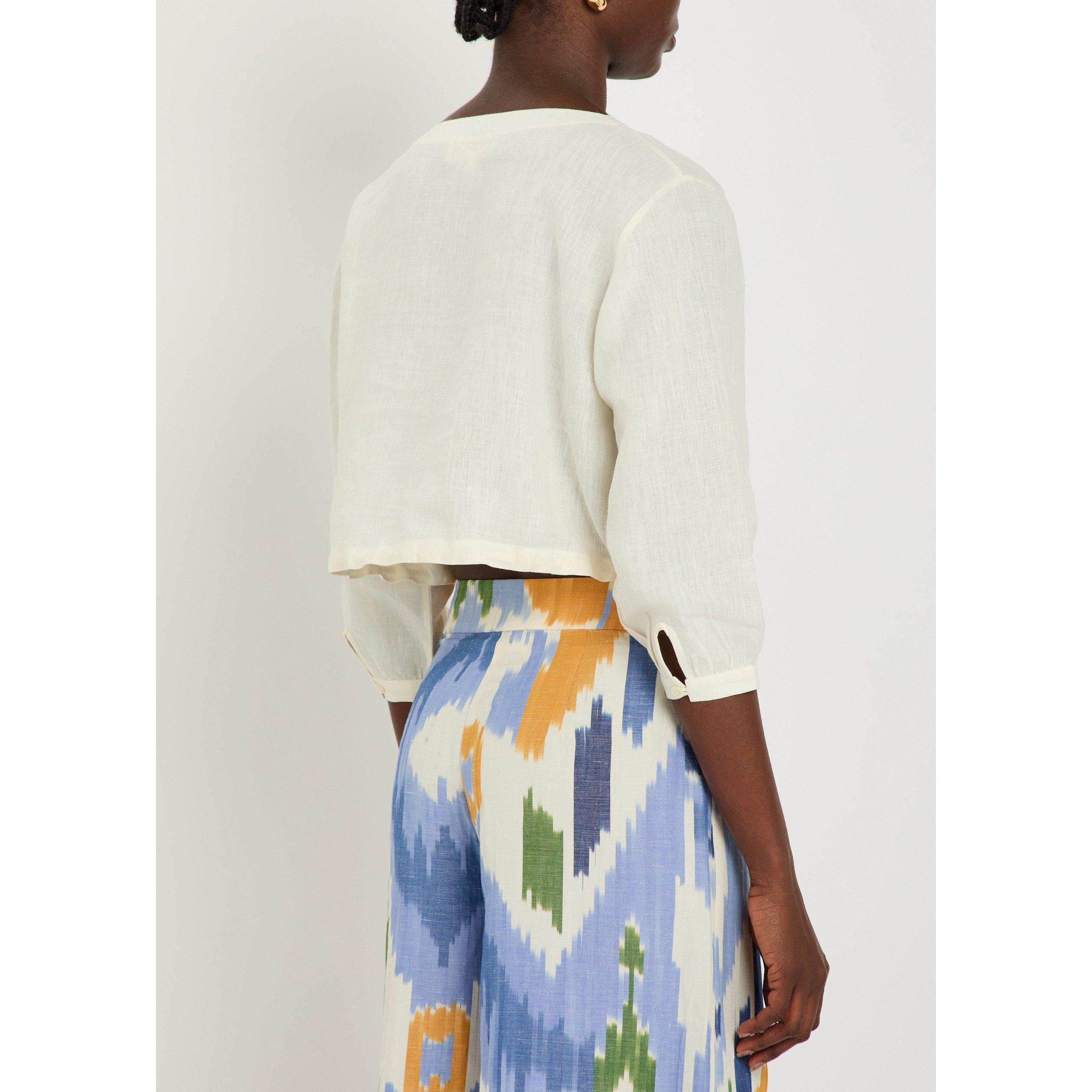 OFF WHITE - Emporio Sirenuse - T NEW JINNY LIGHT WIND TOP - 3