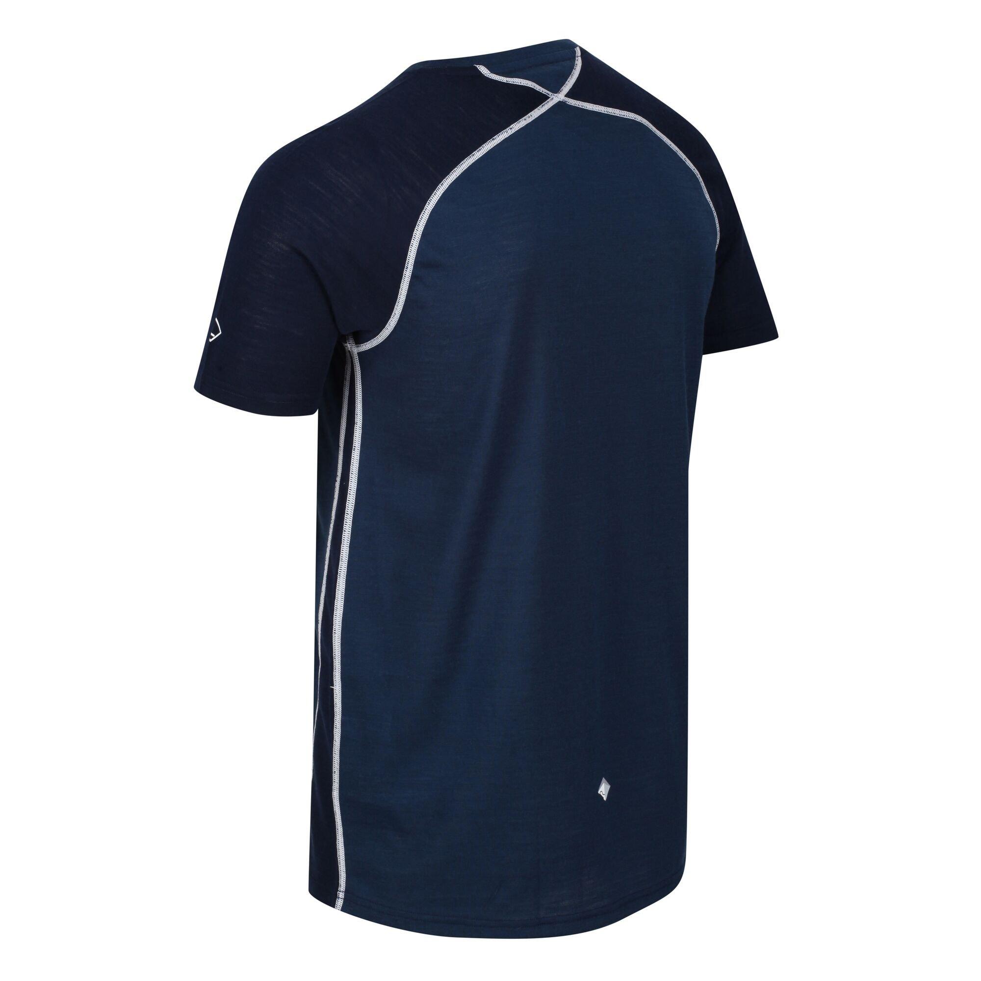 MoonLtDn/Nvy - Regatta - Men's Tornell Regular Fit T-Shirt - 2