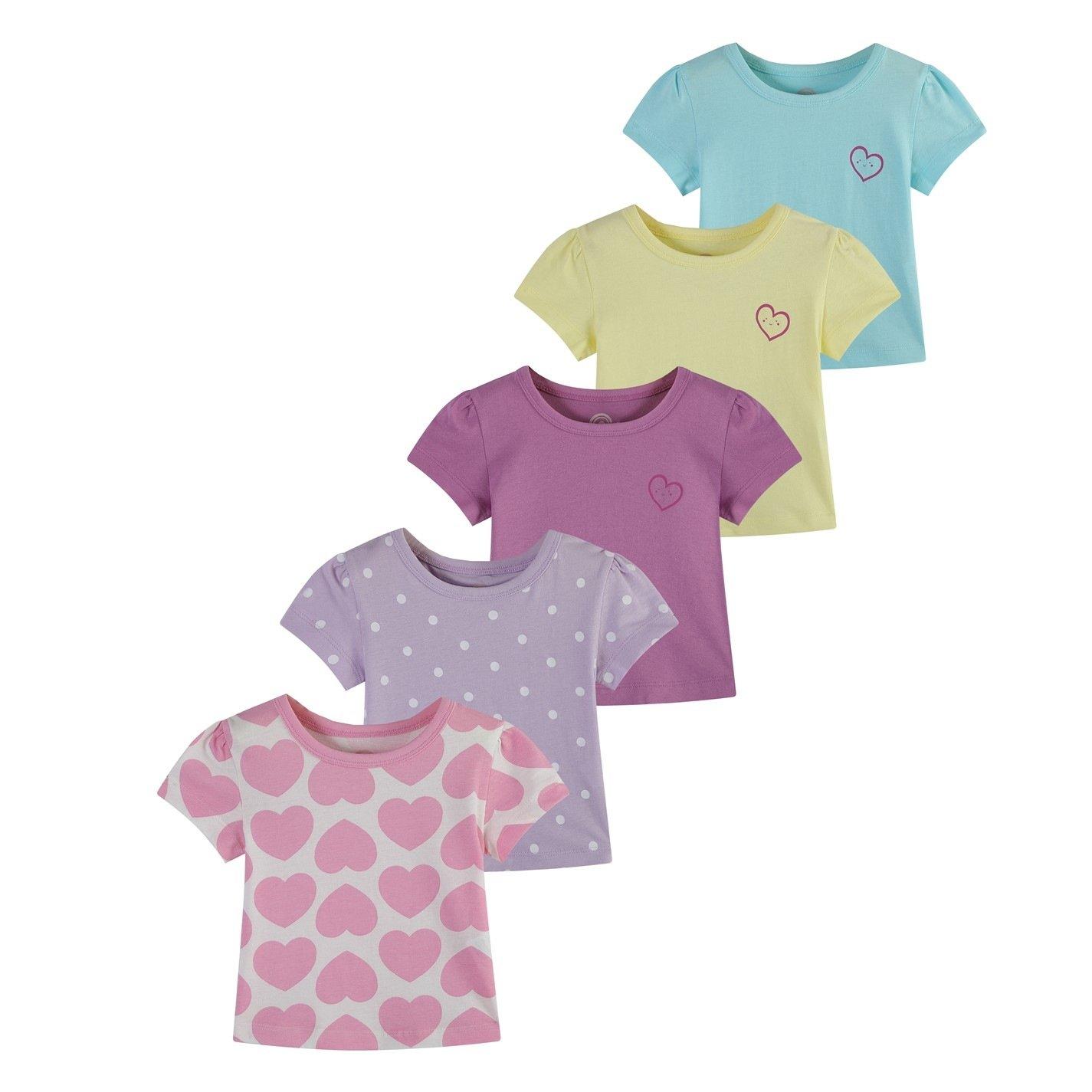 MINT/PNK/PURP/Y - Hello World - Kids' Essential Regular Fit T-Shirt - 1