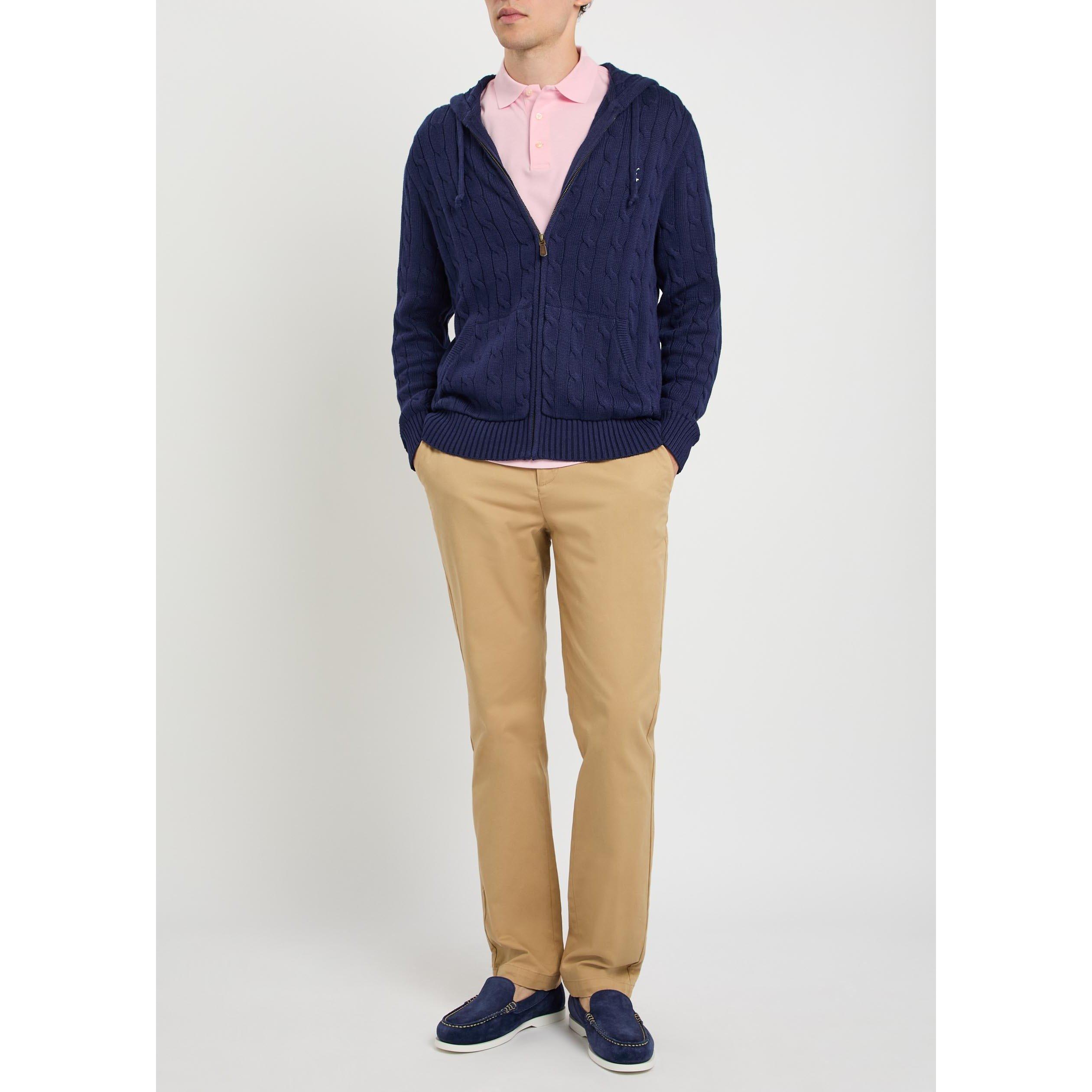 PINK - Polo Ralph Lauren - Men's Cotton Slim-Fit Polo Shirt - 5