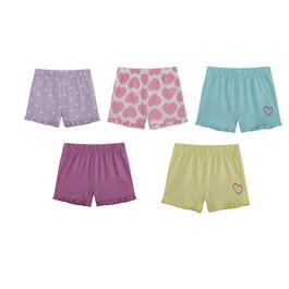 Hello World Studio Baby Girl Essential Pack Of 5 Shorts