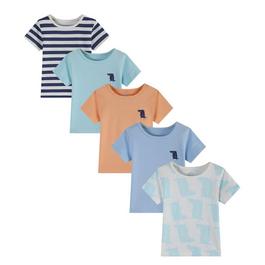 Hello World Studio Baby Boy Pack Of 5 T shirts