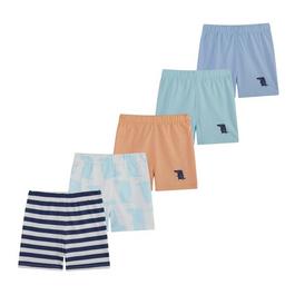 Hello World Studio Baby Boy Pack Of 5 Shorts