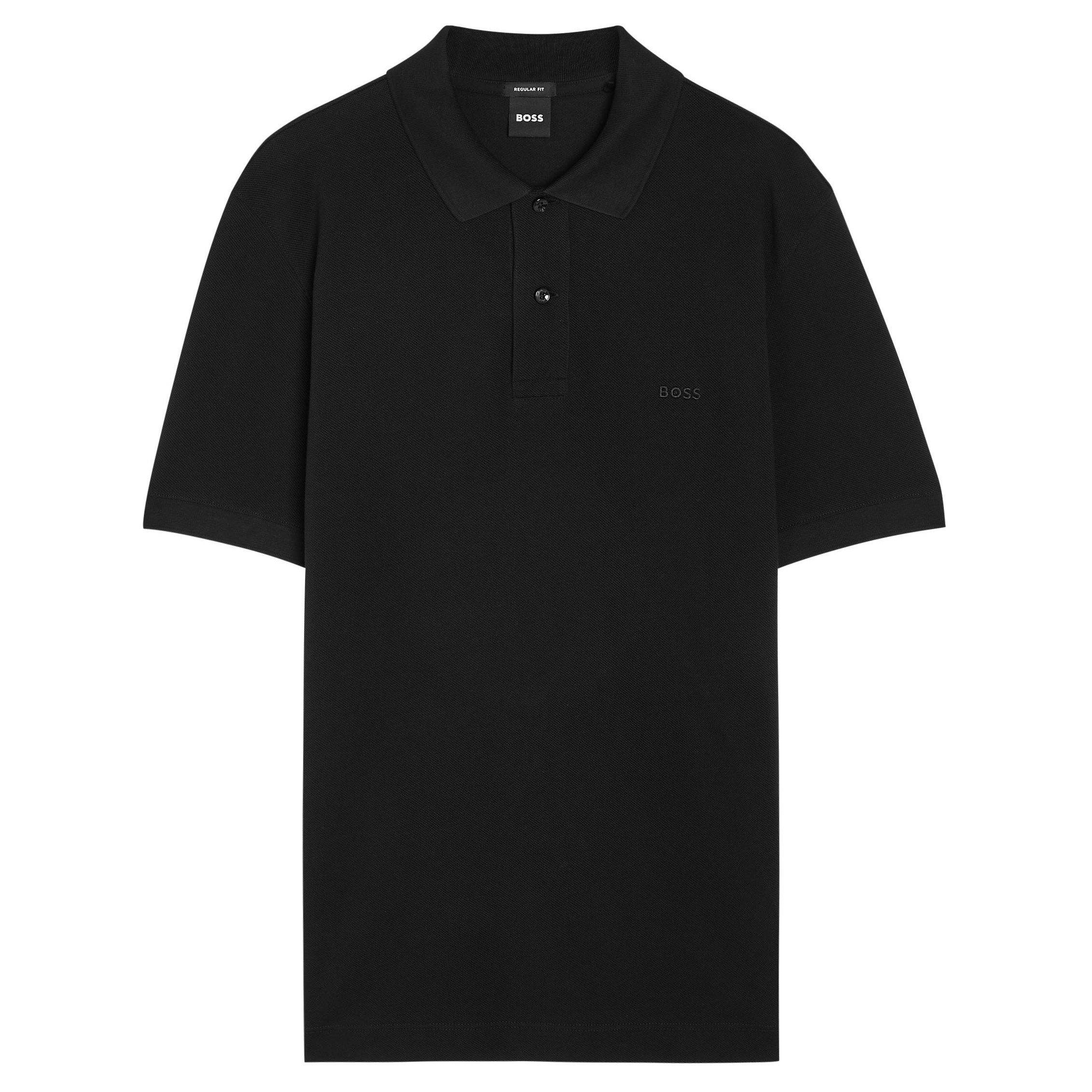 BLACK - Boss - HB NOS PALLAS POLO SS