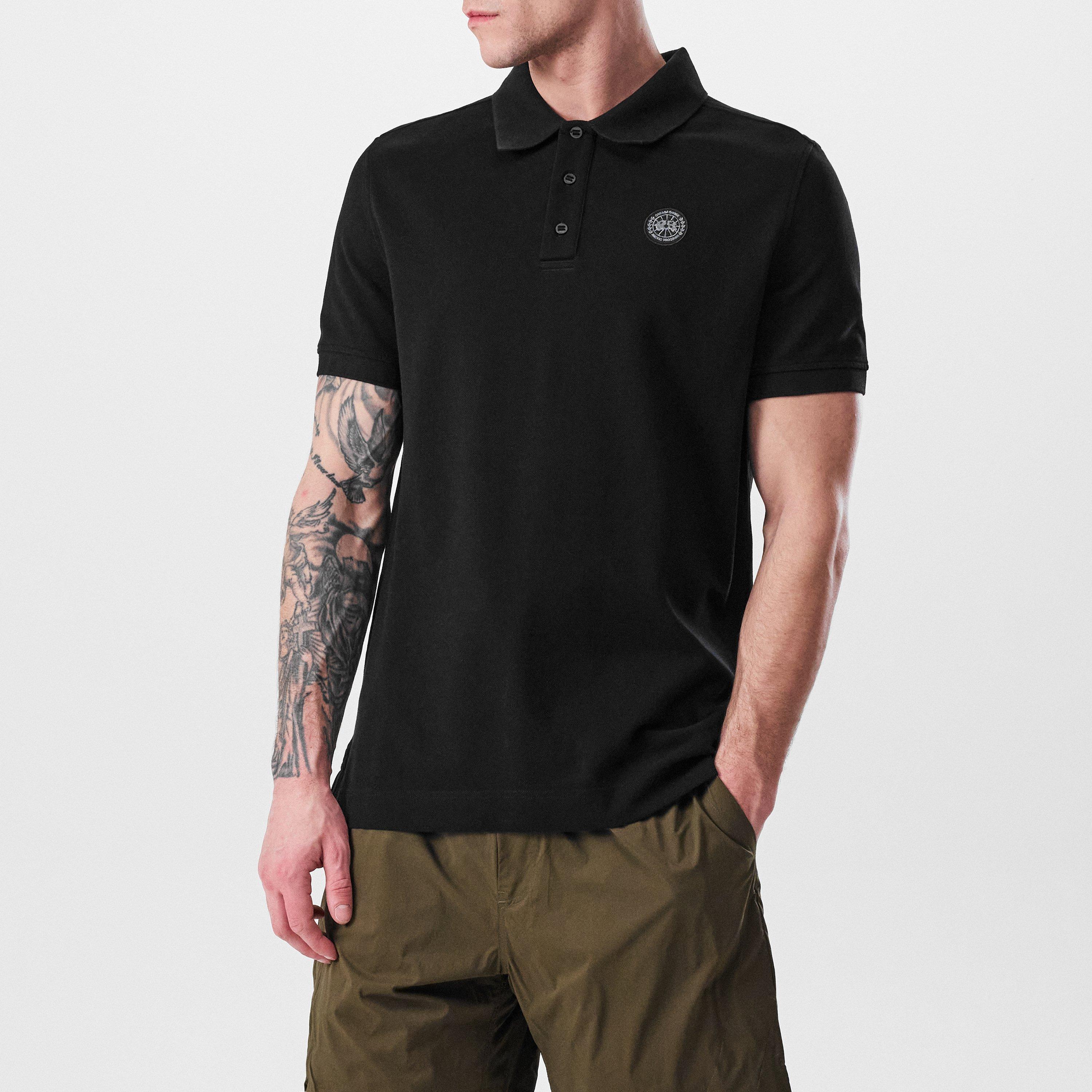 Canada Goose Men's Beckley Logo Cotton Polo Shirt
