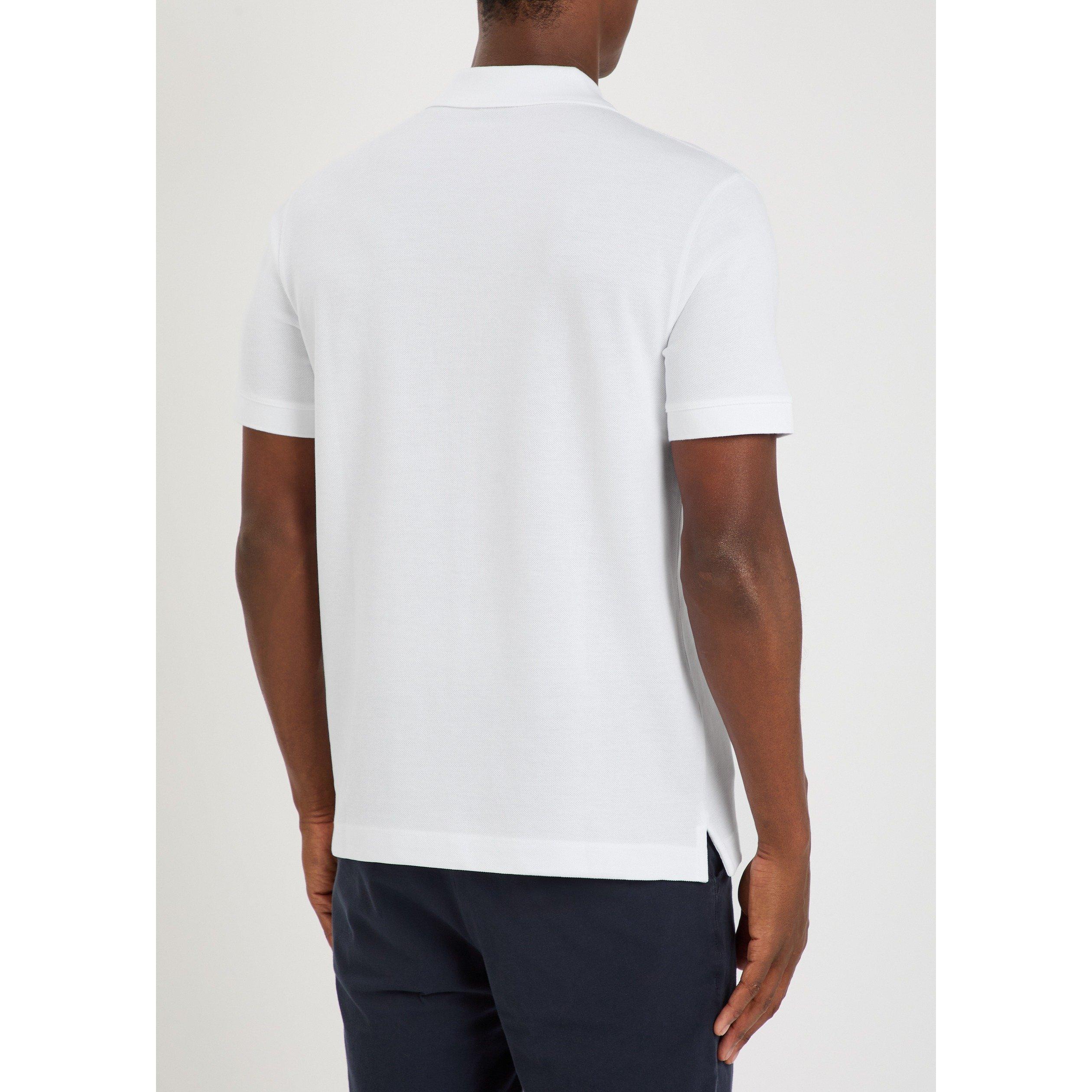 WHITE - Boss - Men's Pallas Short-Sleeve Cotton Polo Shirt - 3