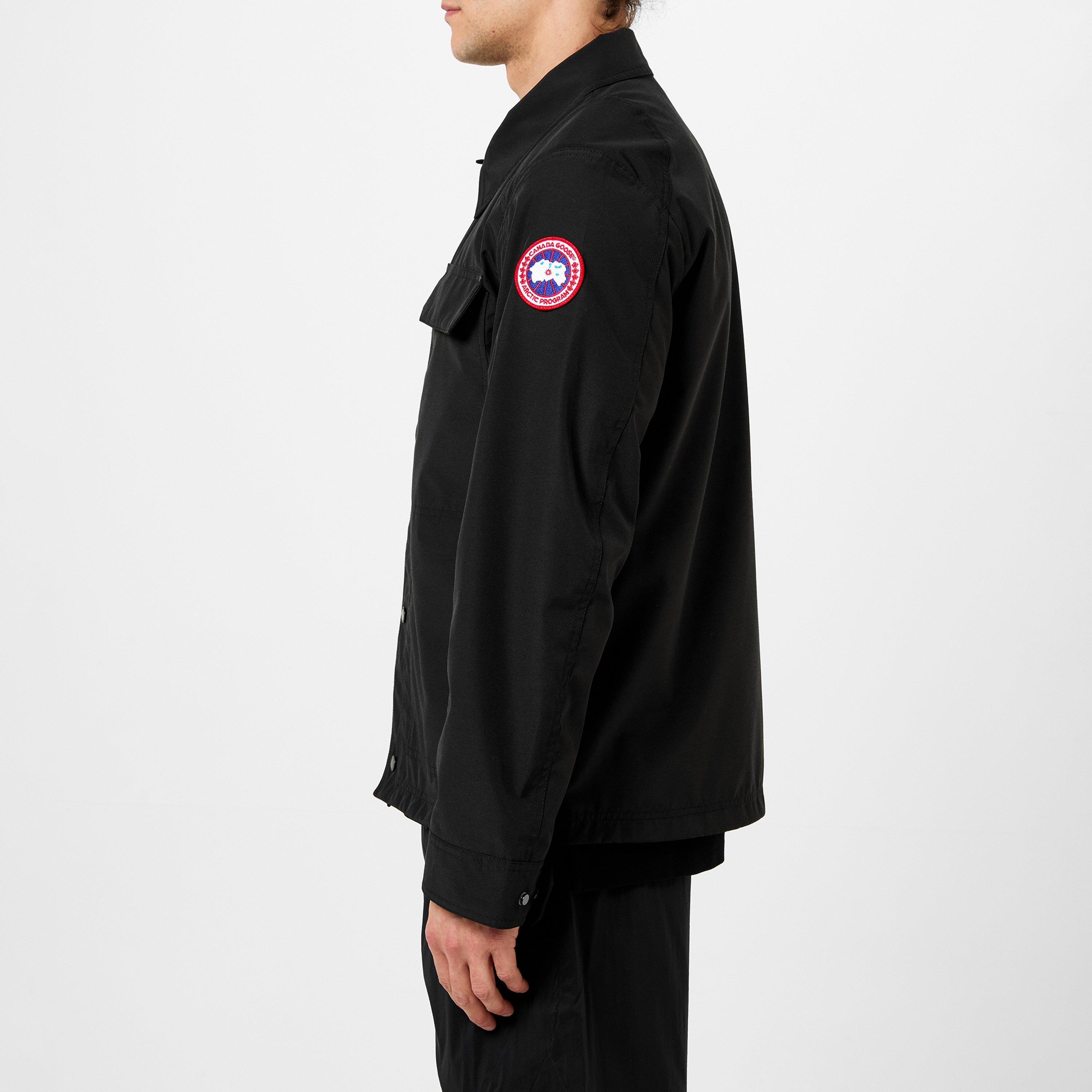 Black 61 - Canada Goose - Men's Burnaby Long Sleeve Mid-Length Overshirt - 2