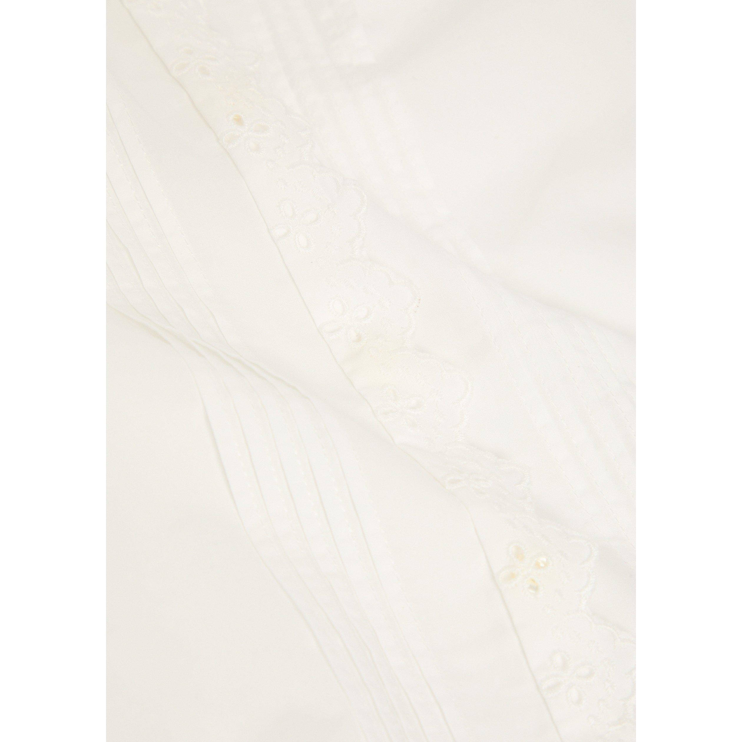 WHITE - Frame Denim - THE KEEPSAKE PINTUCK BLOUSE - 4