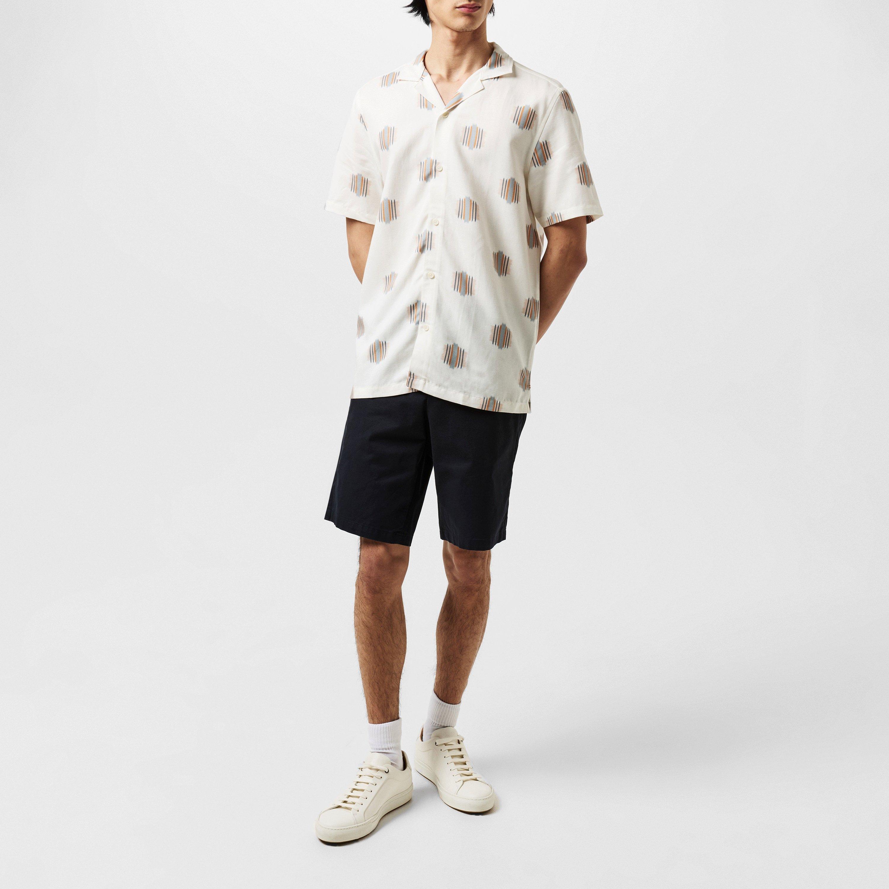Écru - Ted Baker - Dimitre Short Sleeve Shirt - 5
