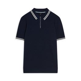 Ted Baker Mahani Zip Polo Shirt