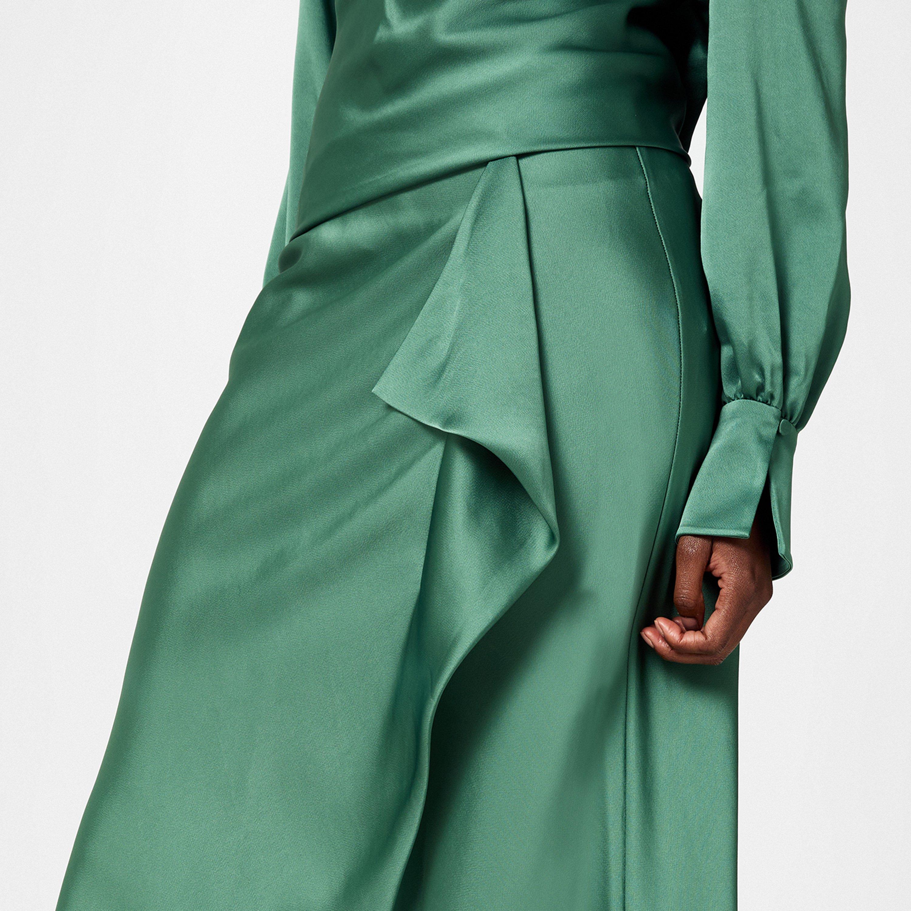 Park Slope - Simkhai - Blane Asymmetric Midi Skirt - 3