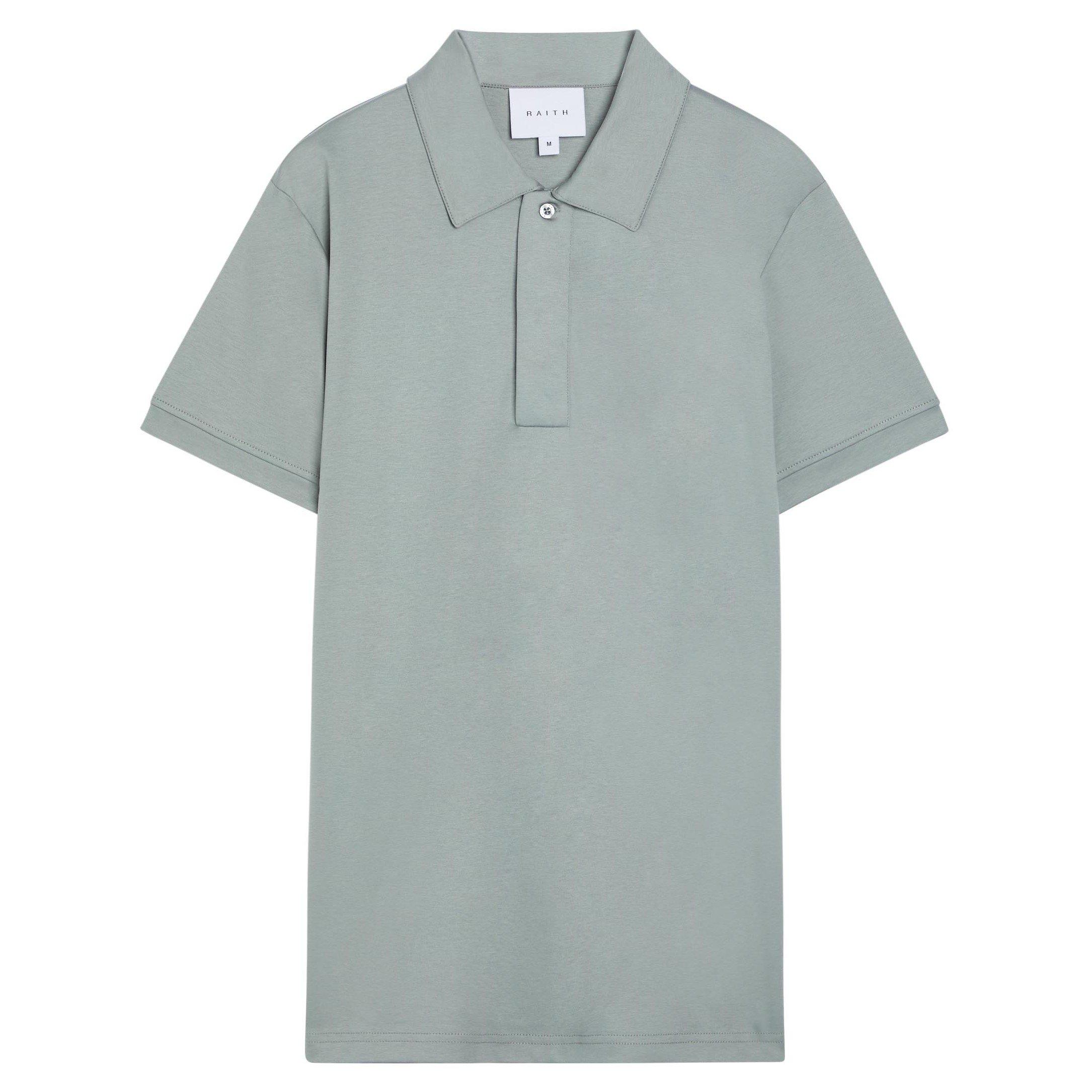LIGHT BLUE - Raith - RAITH SANTI MERCERISED POLO
