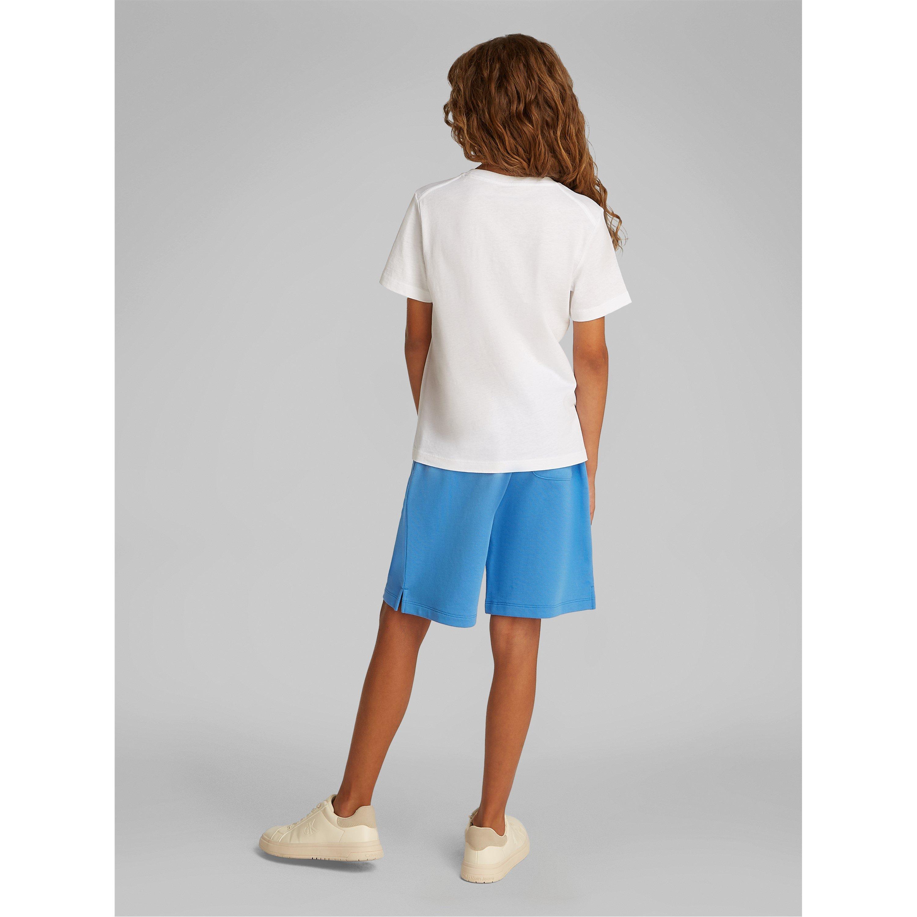 Bright White - Calvin Klein Jeans - Monogram T Shirt Junior - 4