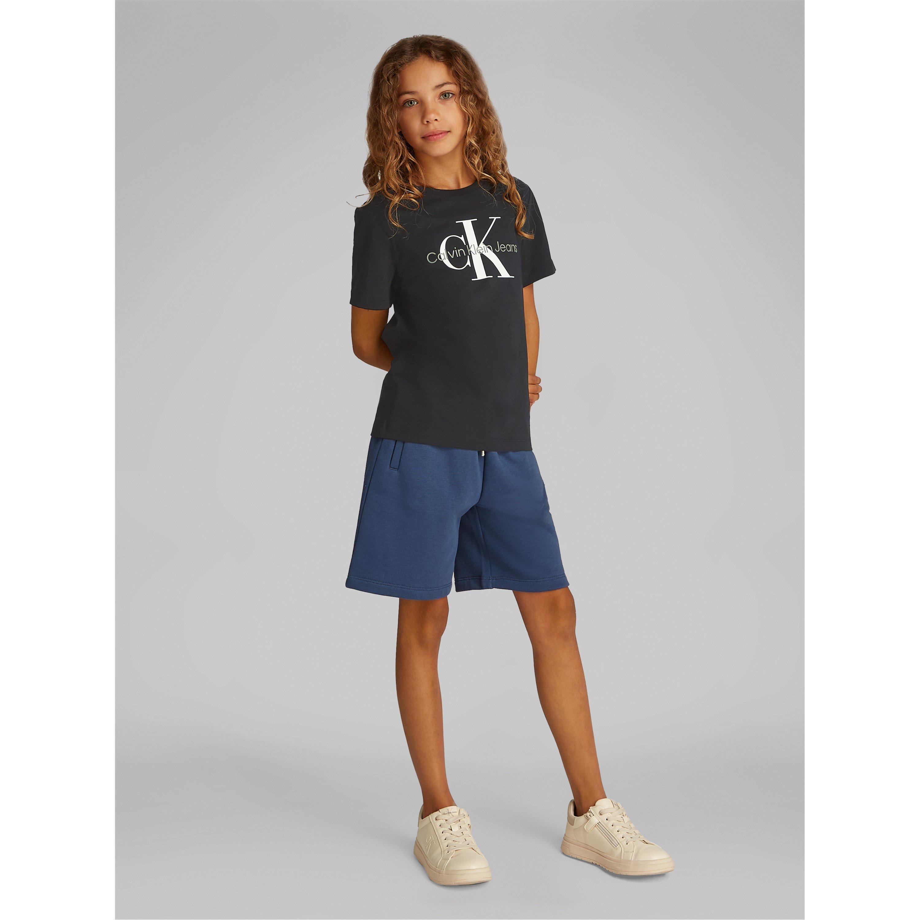 CK Black - Calvin Klein Jeans - Monogram T Shirt Junior - 2