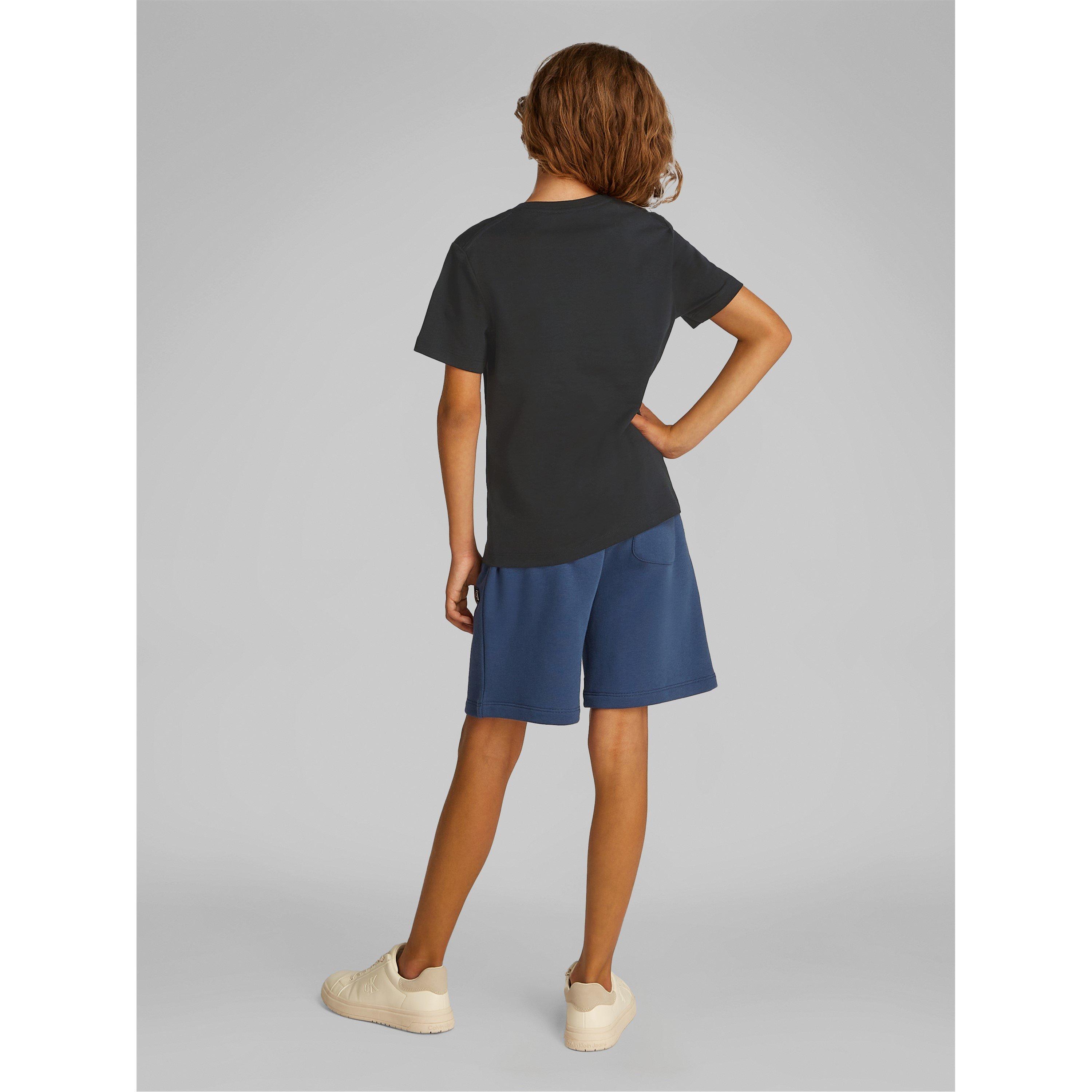 CK Black - Calvin Klein Jeans - Monogram T Shirt Junior - 3