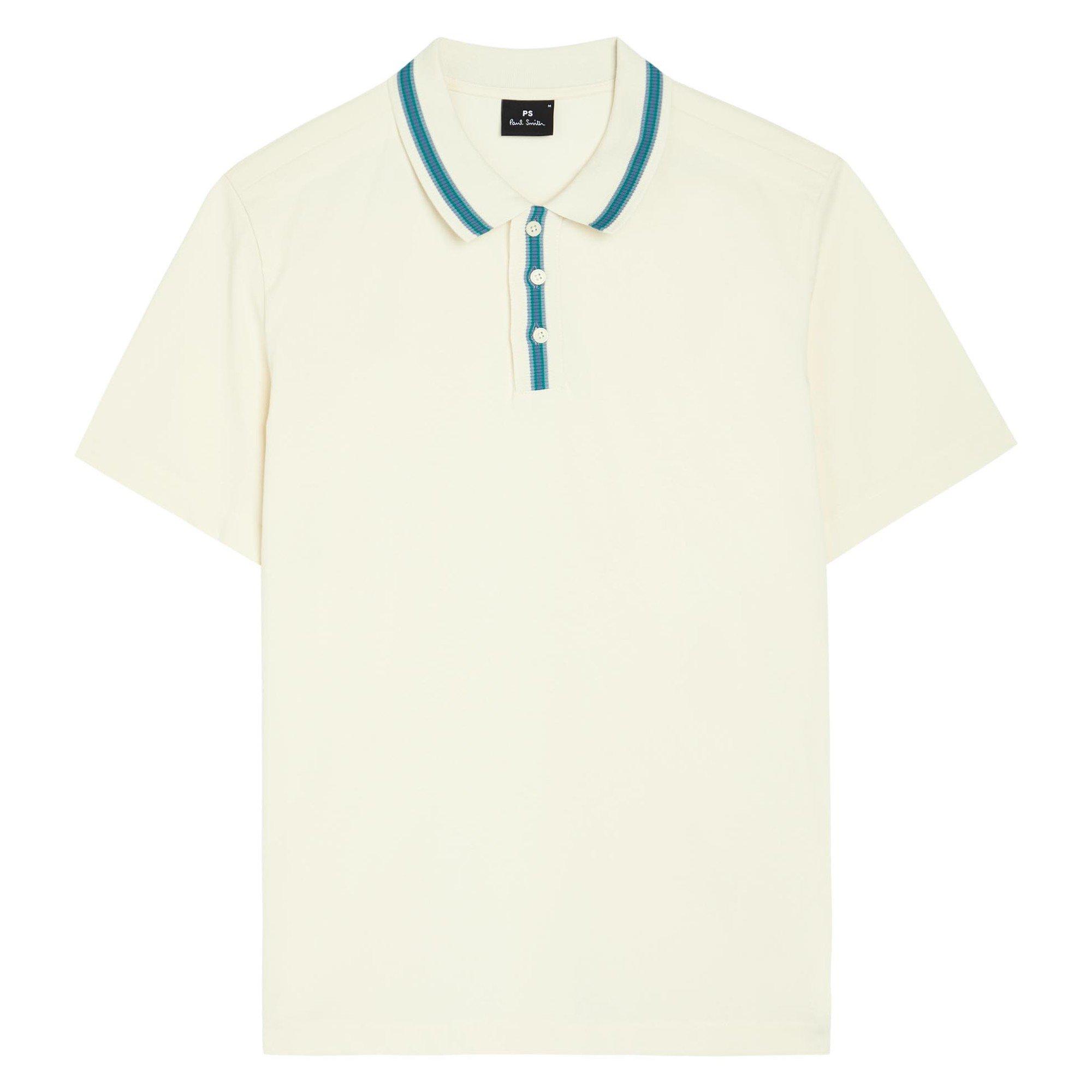 WHITE - PS Paul Smith - PS TPPD POLO SS
