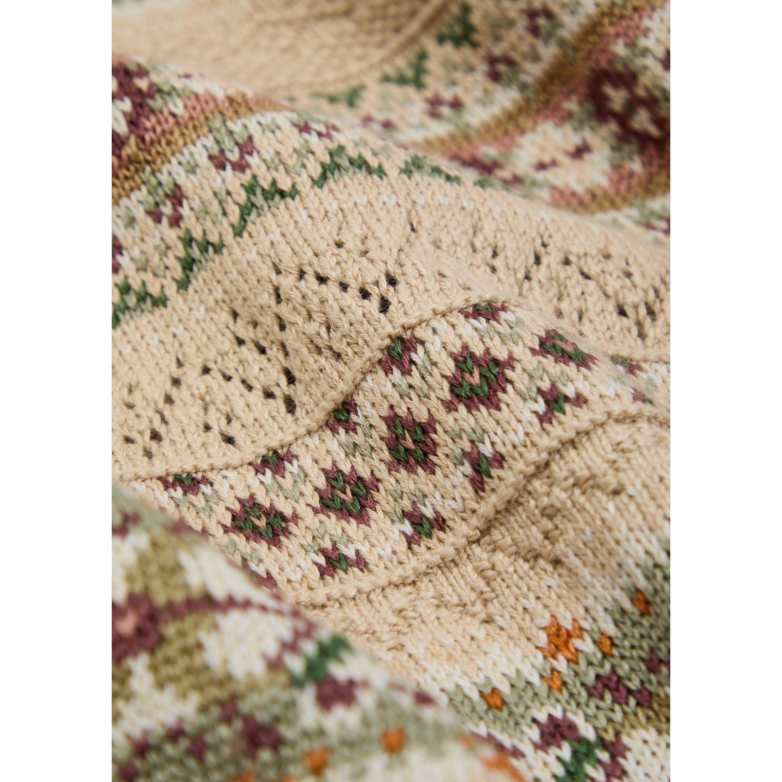 TAN - Polo Ralph Lauren - Men's Fairisle Linen Short-Sleeve Polo Shirt - 4