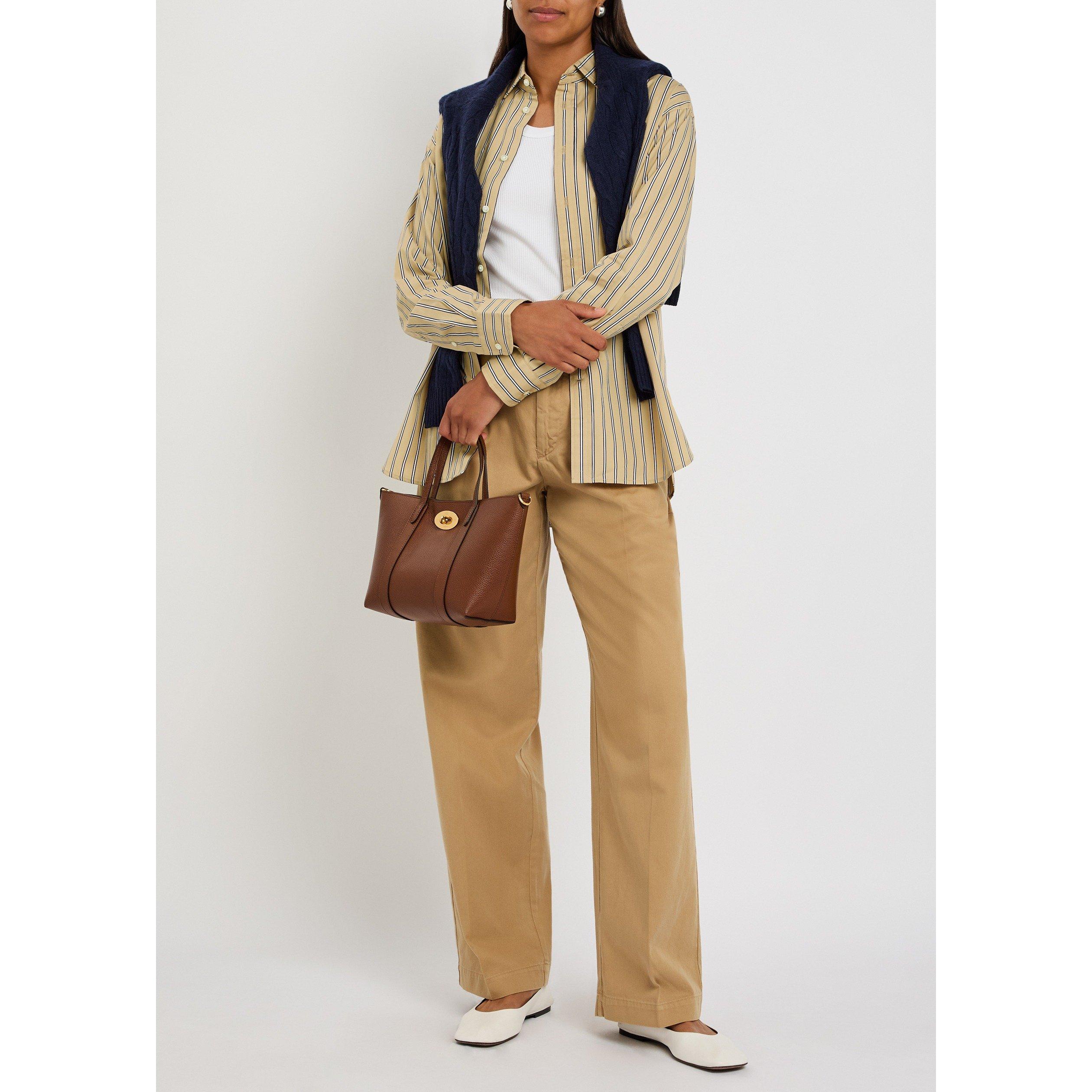 LIGHT BROWN - Polo Ralph Lauren - LS RMSY ST-LONG SLEEVE-BLOUSE - 5