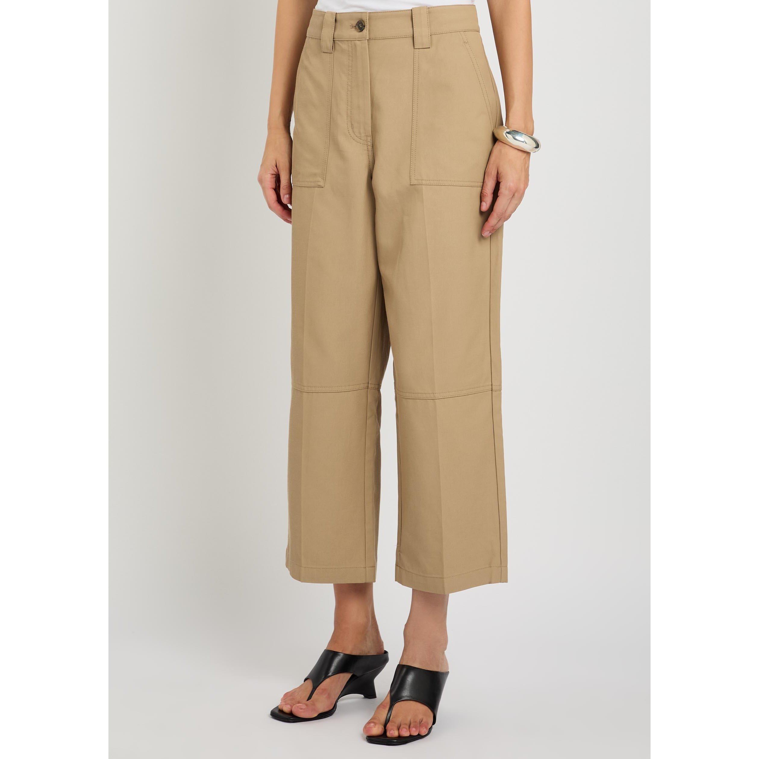 SAND - Philip Lim - TR STRAIGHT LEG UTILITY PANTS - 2