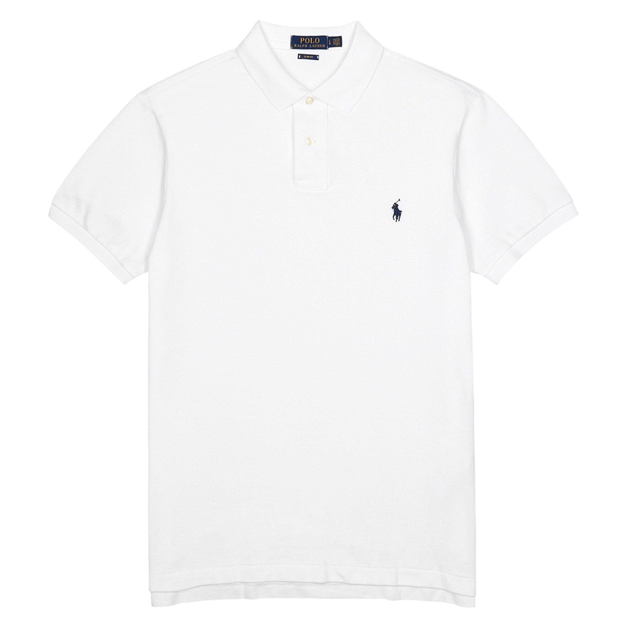 WHITE - Polo Ralph Lauren - PRL POLO BASIC MESH SLIM WHT