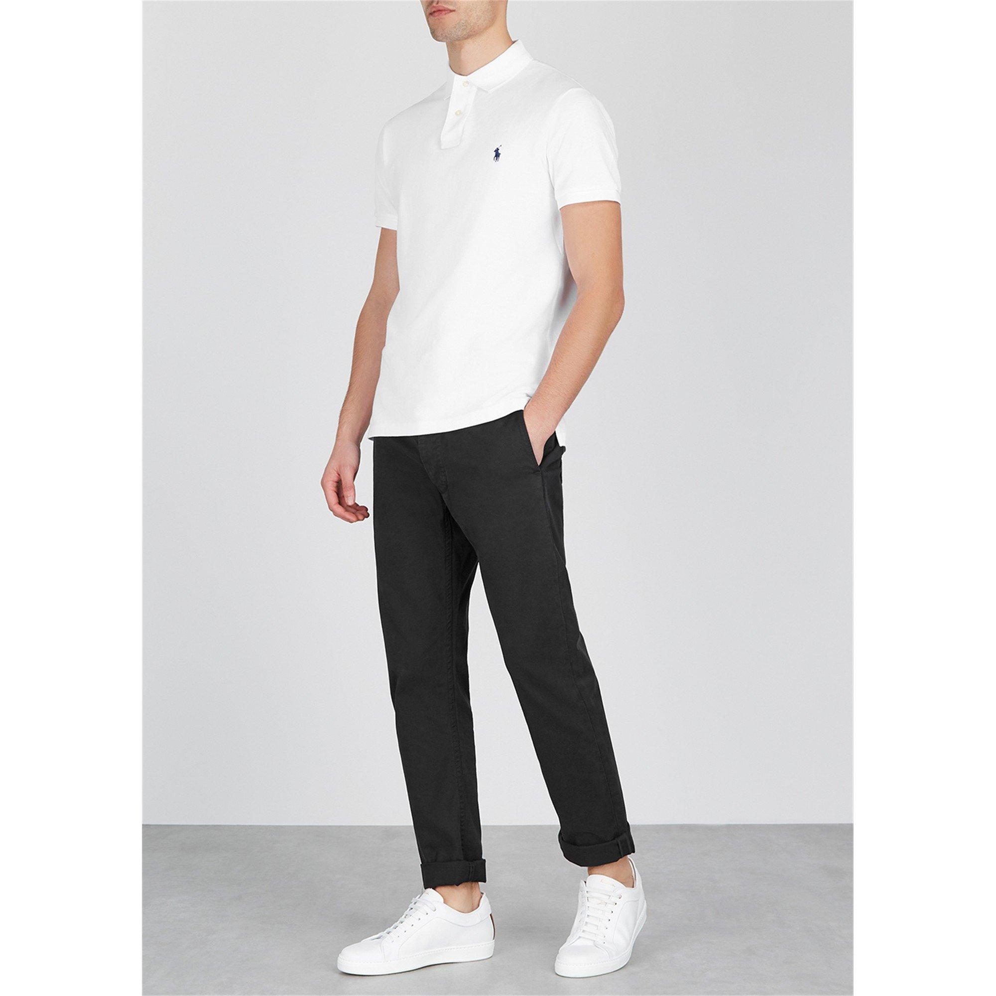 WHITE - Polo Ralph Lauren - PRL POLO BASIC MESH SLIM WHT - 5