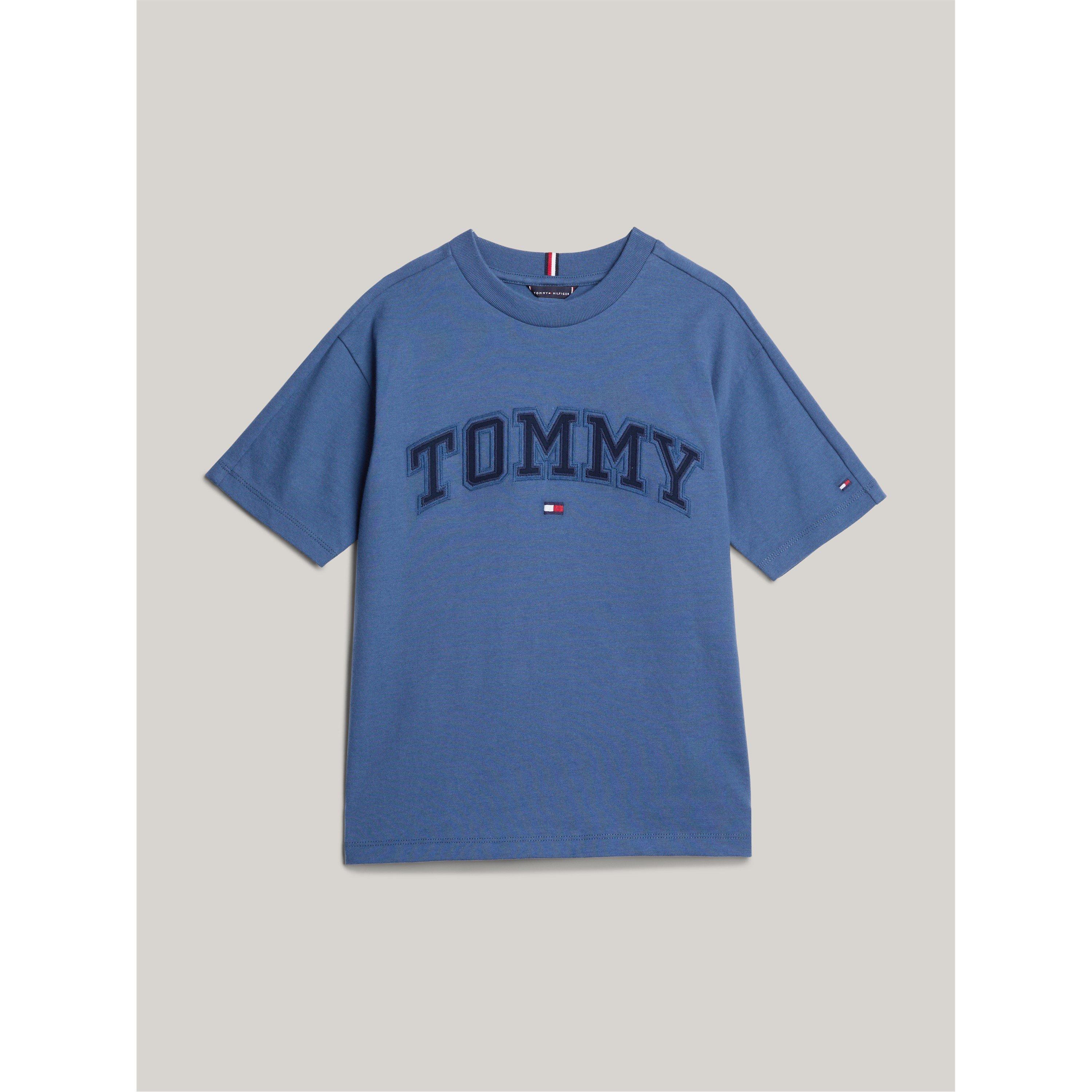 Aegean Sea - Tommy Hilfiger - Kids' Varsity Regular Fit T-Shirt - 5