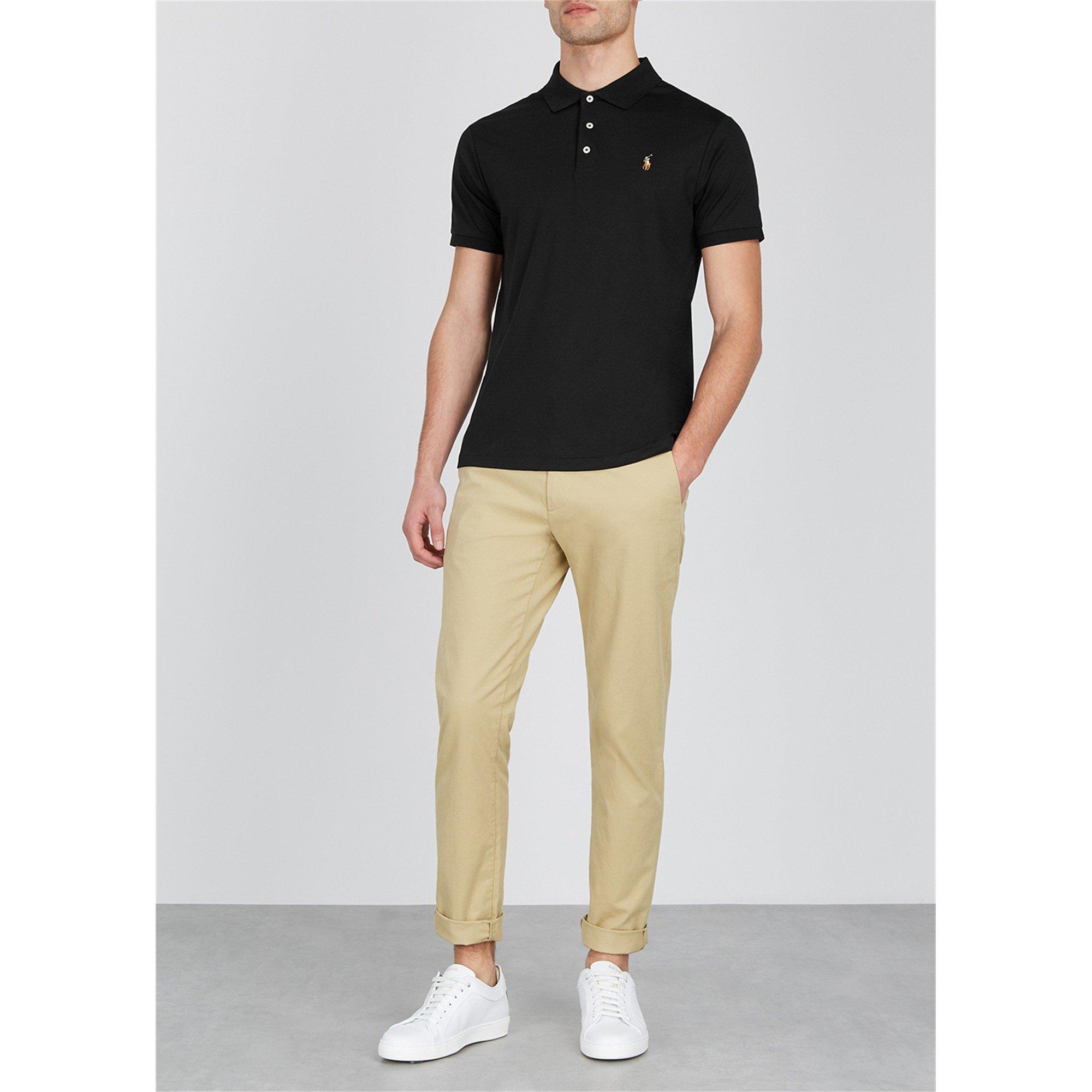 BLACK - Polo Ralph Lauren - PRL PIMA SOFT TOUCH SS POLO - 5