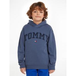 Tommy Hilfiger Varsity Over The Head Hoodie Junior