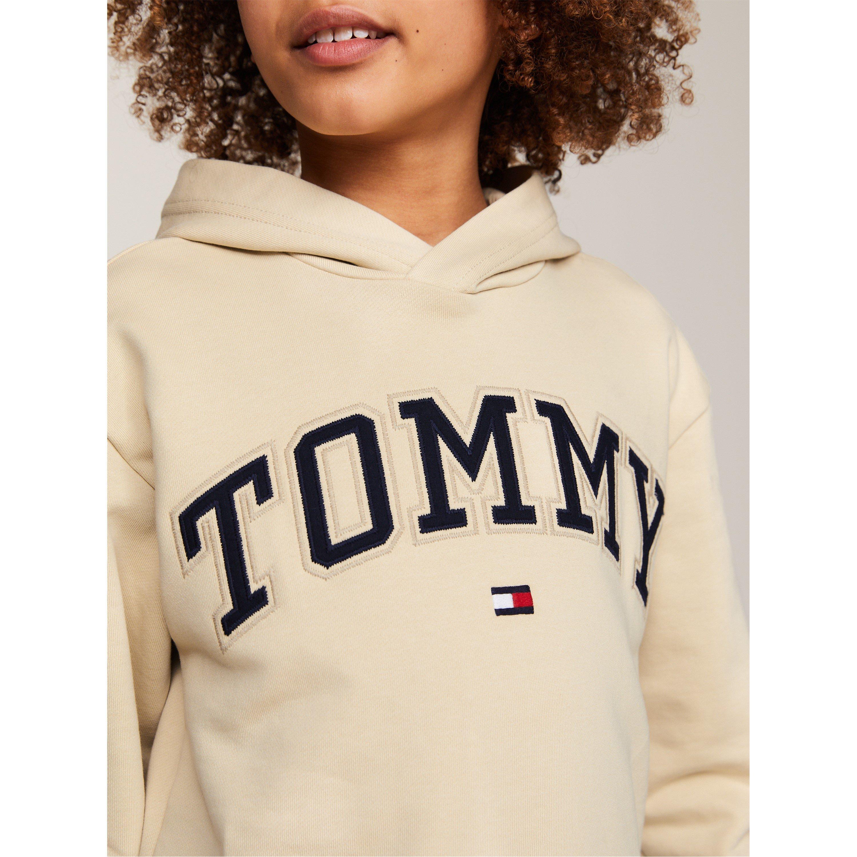 Country Ivory - Tommy Hilfiger - Varsity Over The Head Hoodie Junior - 2