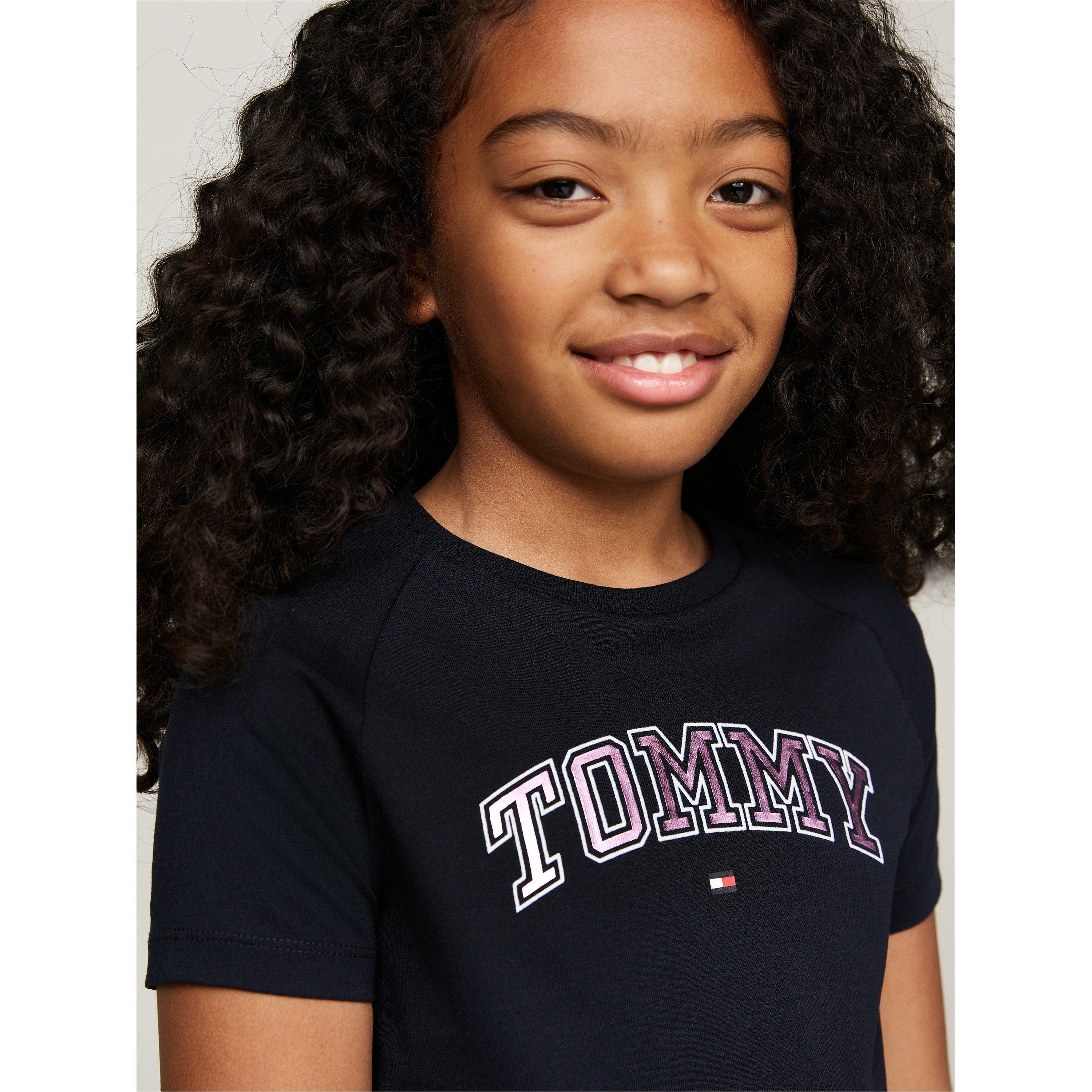 Desert Sky - Tommy Hilfiger - Varsity Foil T-Shirt Juniors - 2