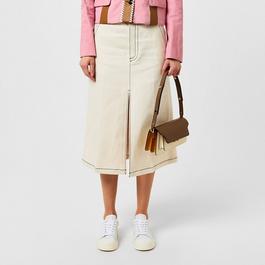 Marni Denim Midi Skirt