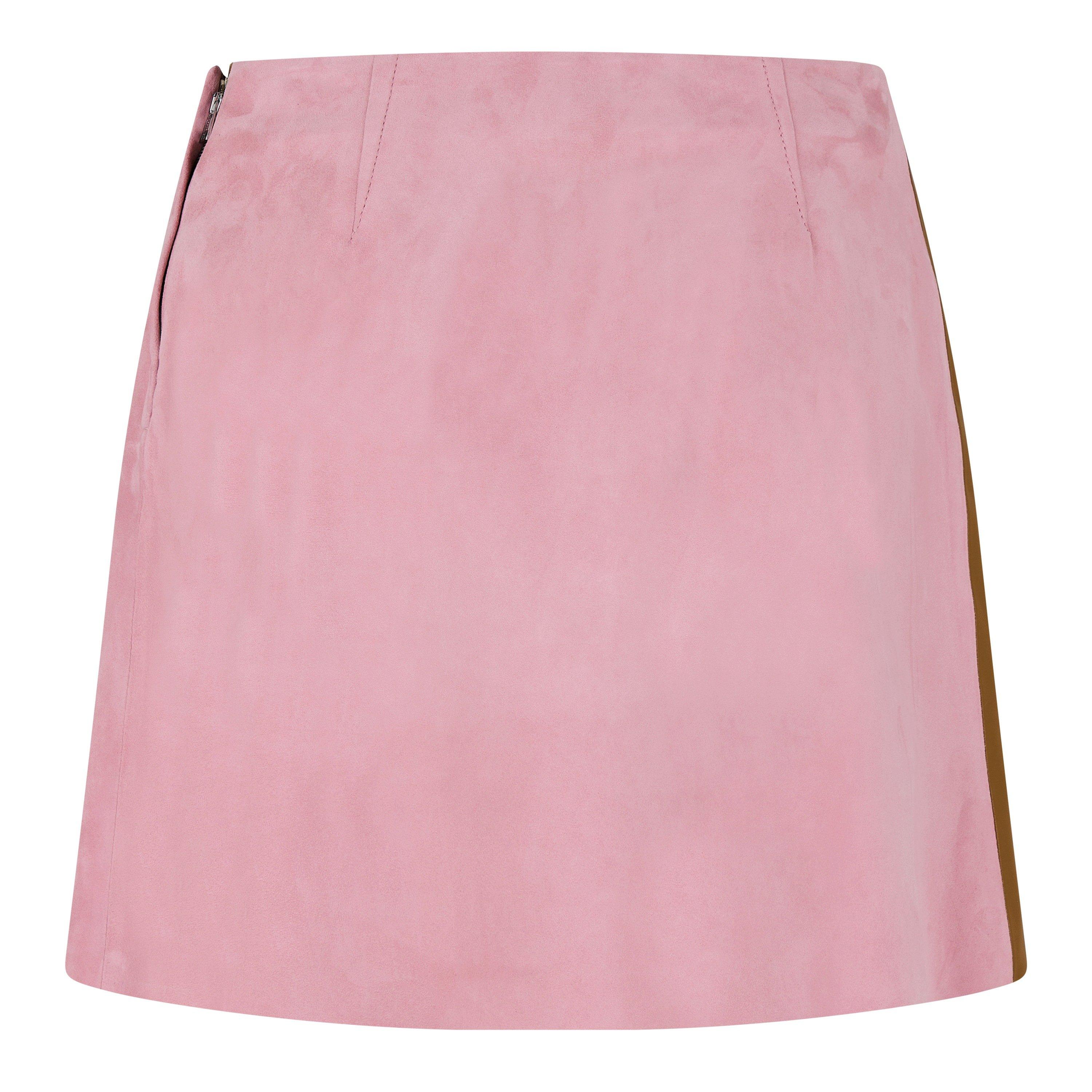 PINK CLEMATIS - Marni - Suede Mini Skirt - 6