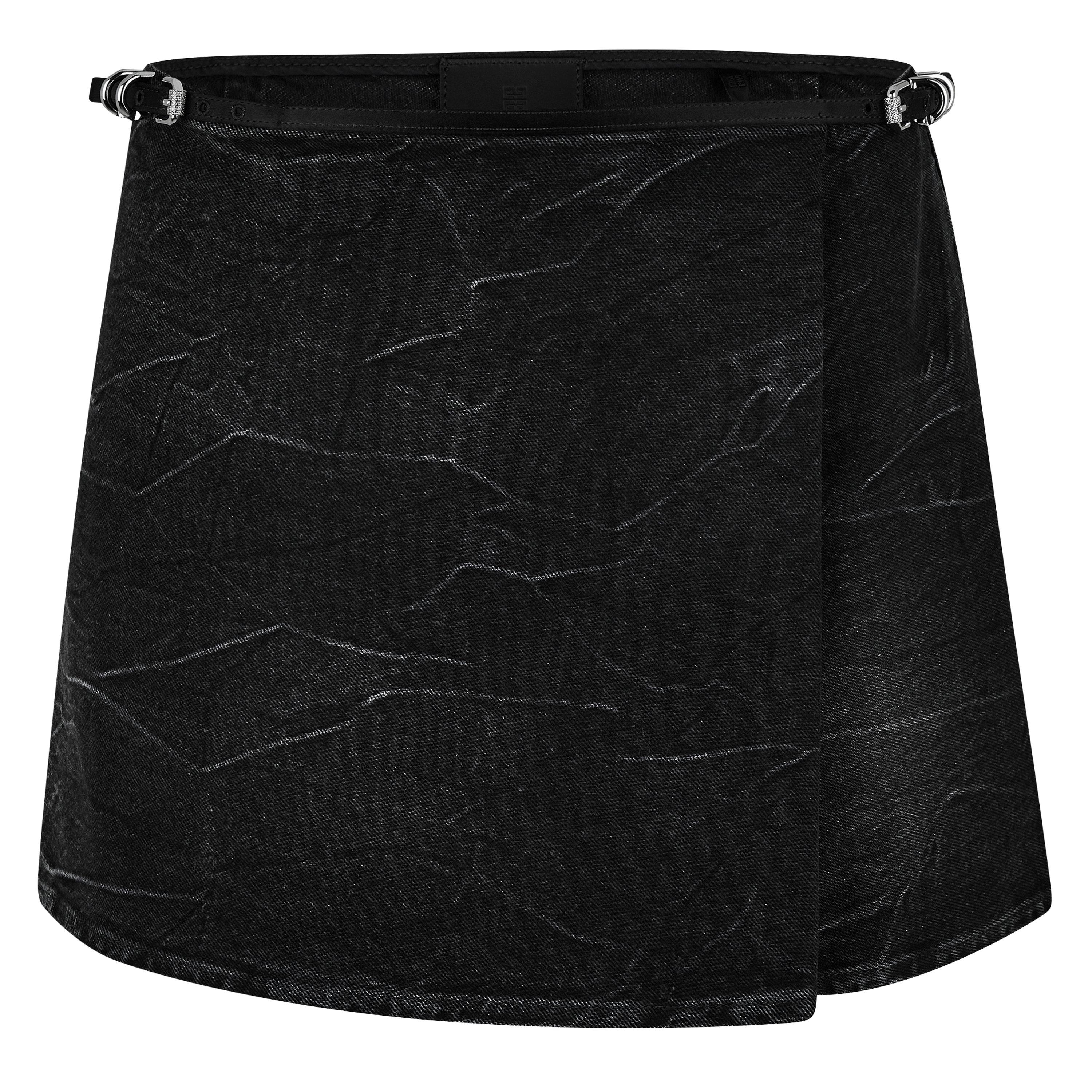 Black - GIVENCHY - Voyou Mini Skirt - 5