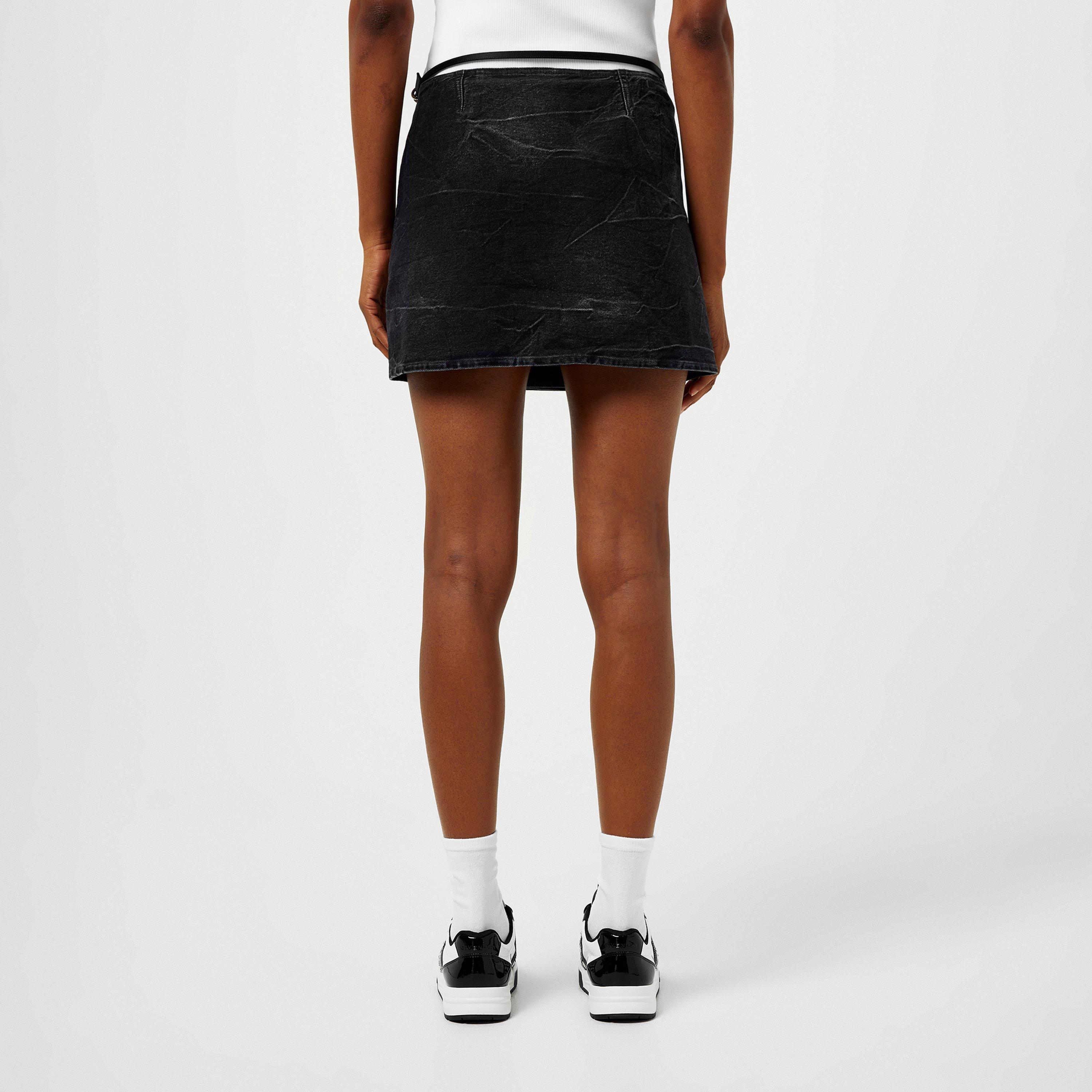 Black - GIVENCHY - Voyou Mini Skirt - 3