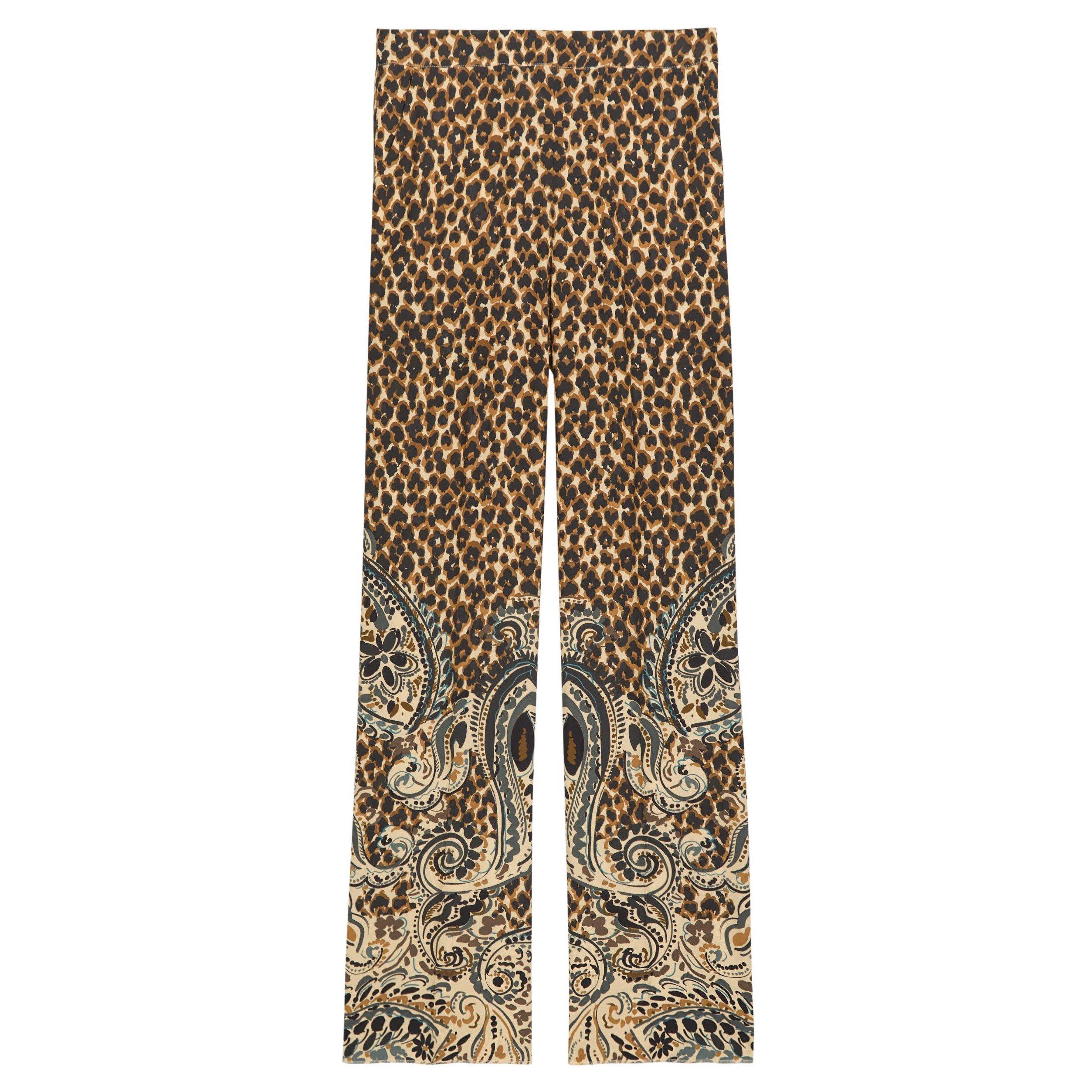 MULTICOLOURED - Etro - WOMENS STRAIGHT LEG TROUSERS - 1