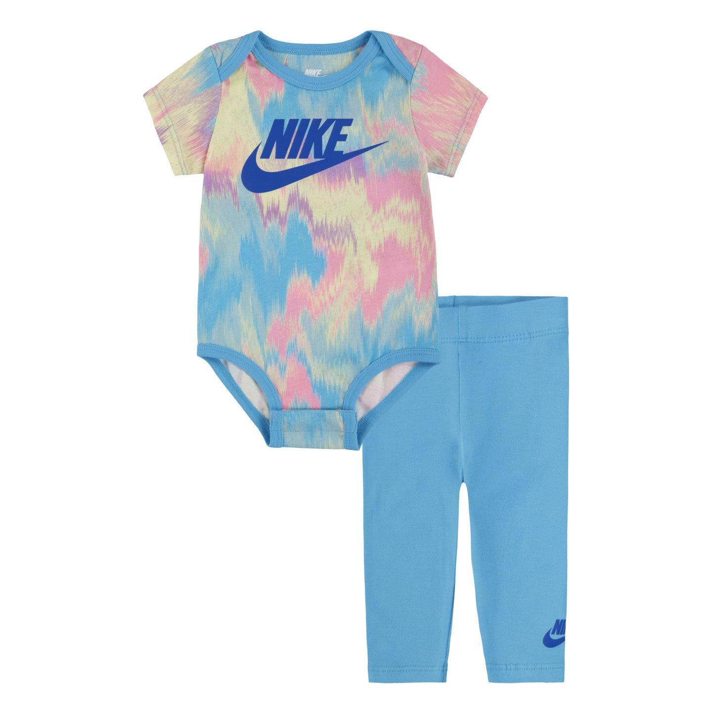 Baltic Blue - Nike - Bodysuit and Leggings Set Babies - 1