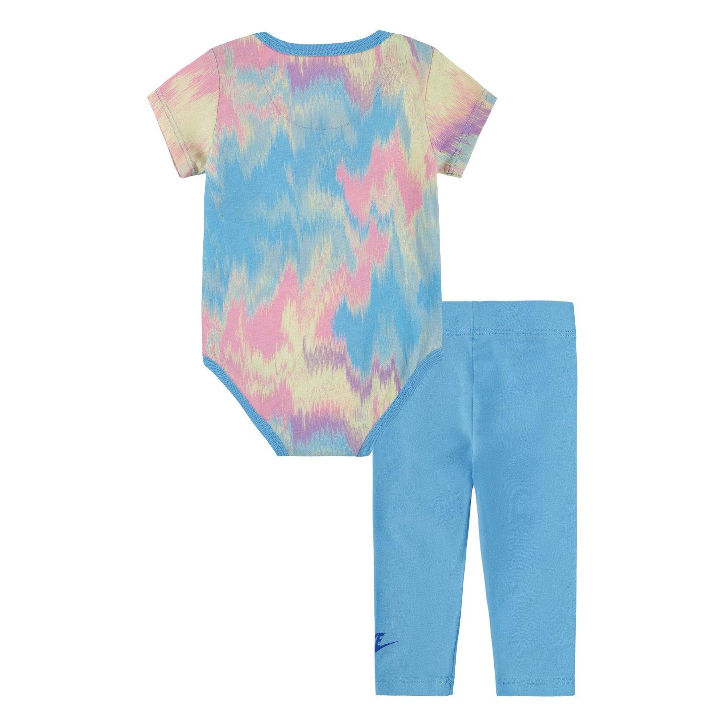 Baltic Blue - Nike - Bodysuit and Leggings Set Babies - 2