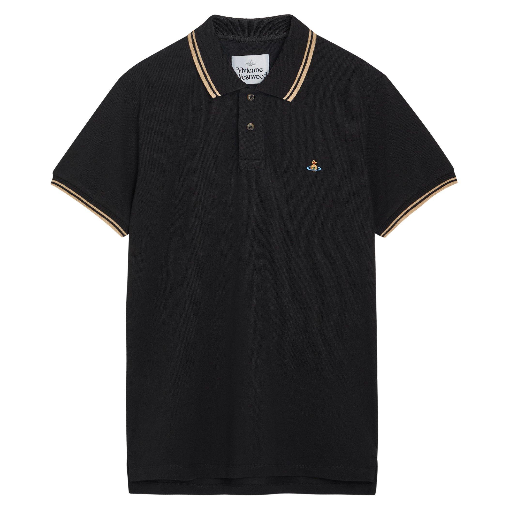 BLACK - Vivienne Westwood - VW POLO SHIRT